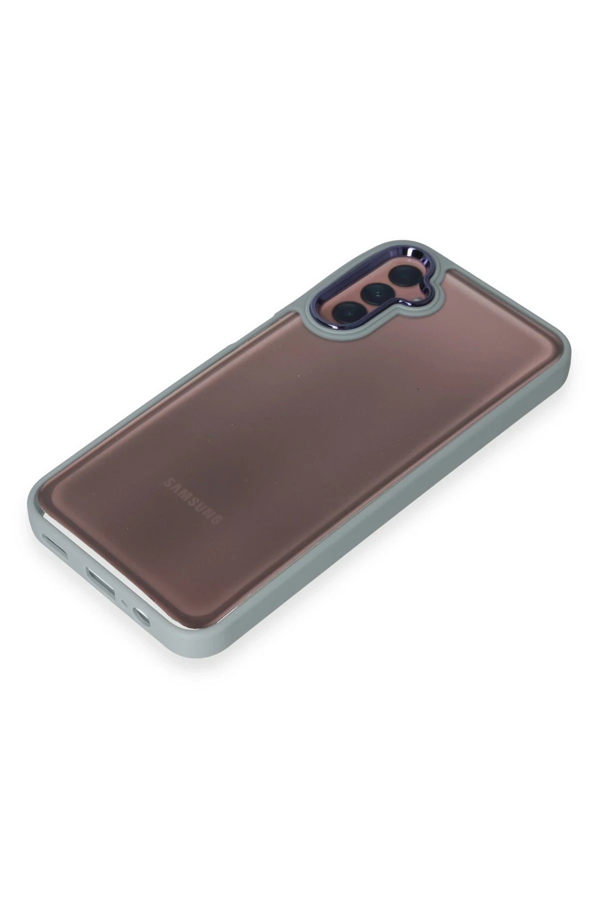 Newface Samsung Galaxy A24 4G Kılıf Dora Kapak - Sierra Blue