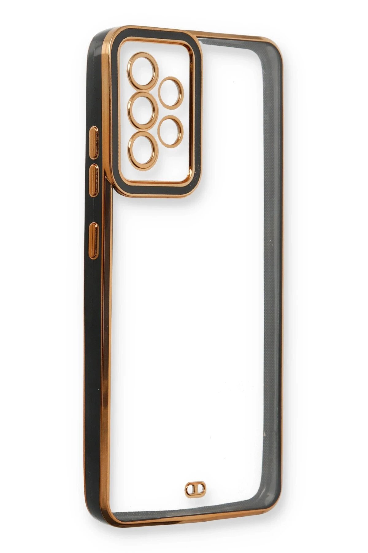 Newface Samsung Galaxy A73 5G Kılıf Liva Lens Silikon - Siyah