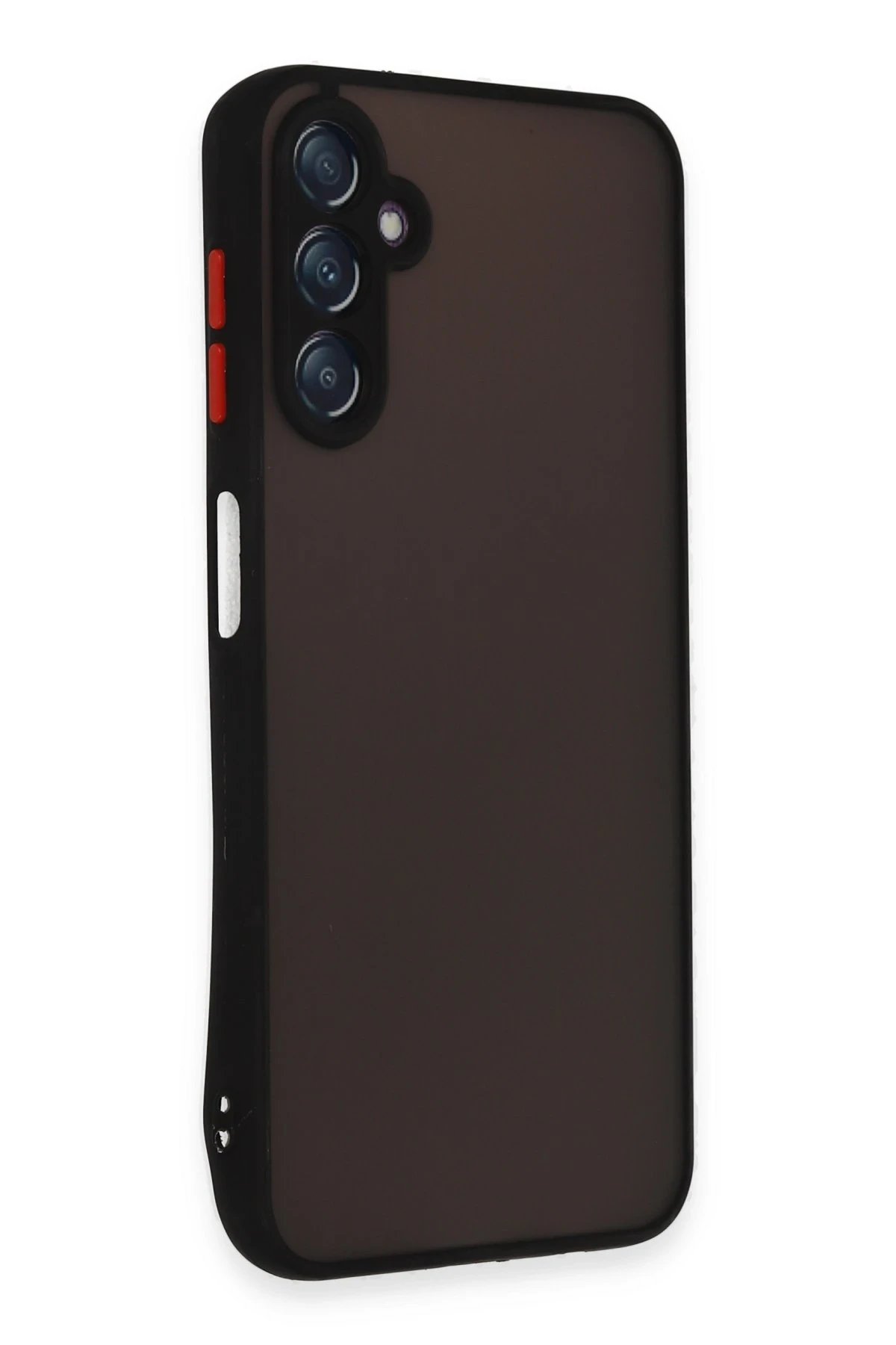 Newface Samsung Galaxy A24 4G Kılıf Montreal Silikon Kapak - Siyah