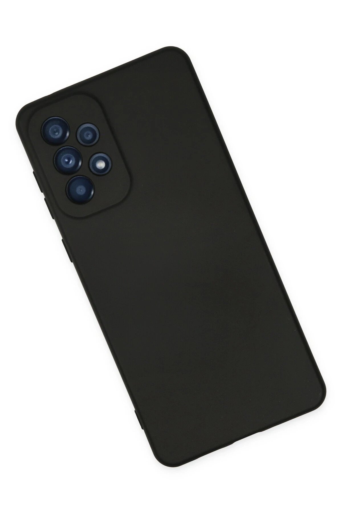 Newface Samsung Galaxy A23 4G Kılıf Nano içi Kadife Silikon - Siyah