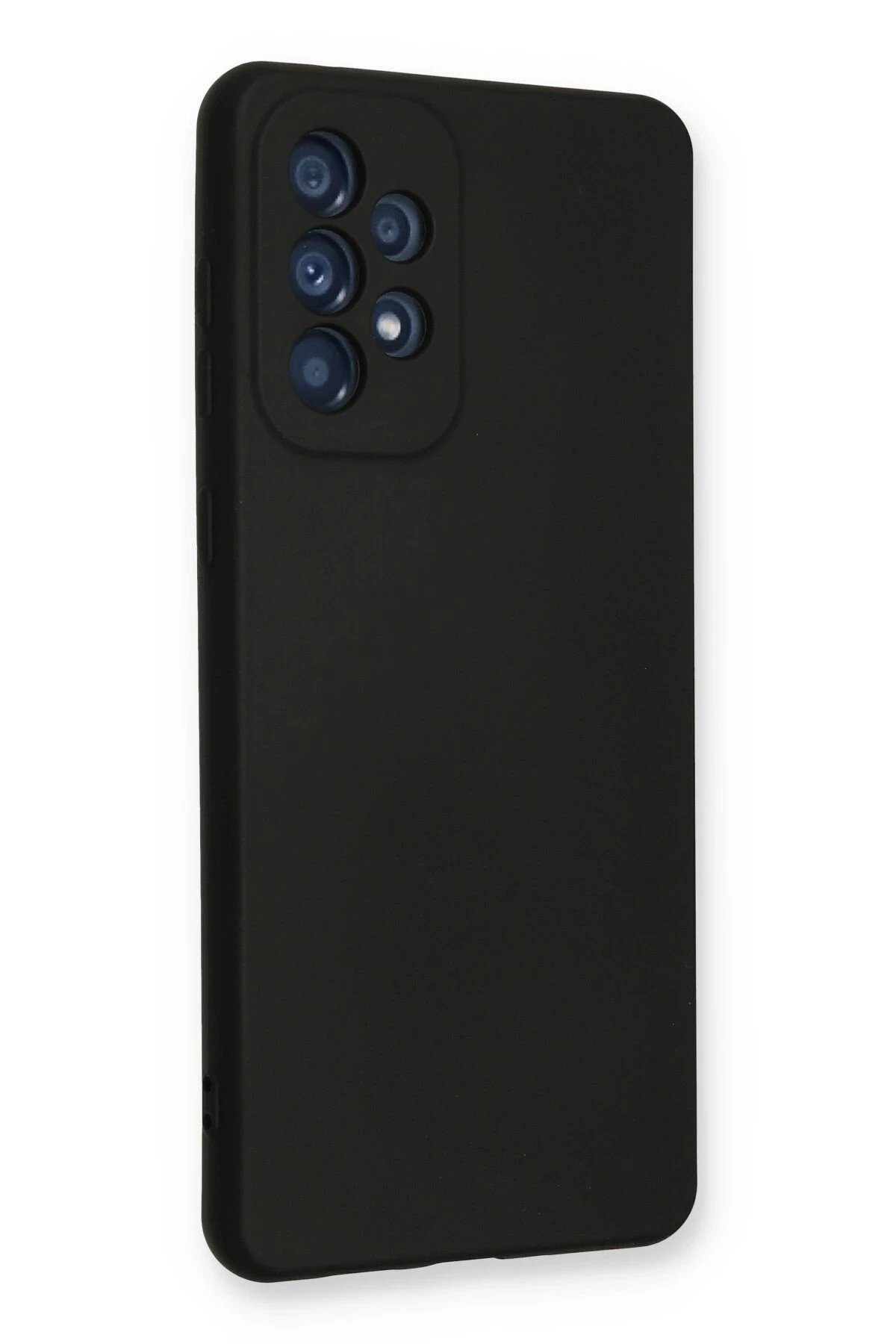 Newface Samsung Galaxy A33 5G Kılıf Nano içi Kadife Silikon - Siyah