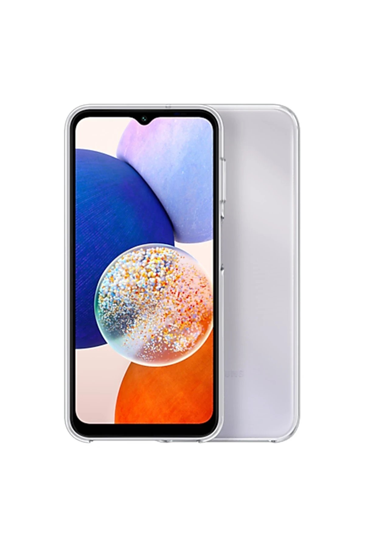 Newface Samsung Galaxy A14 4G Kılıf Lüx Şeffaf Silikon