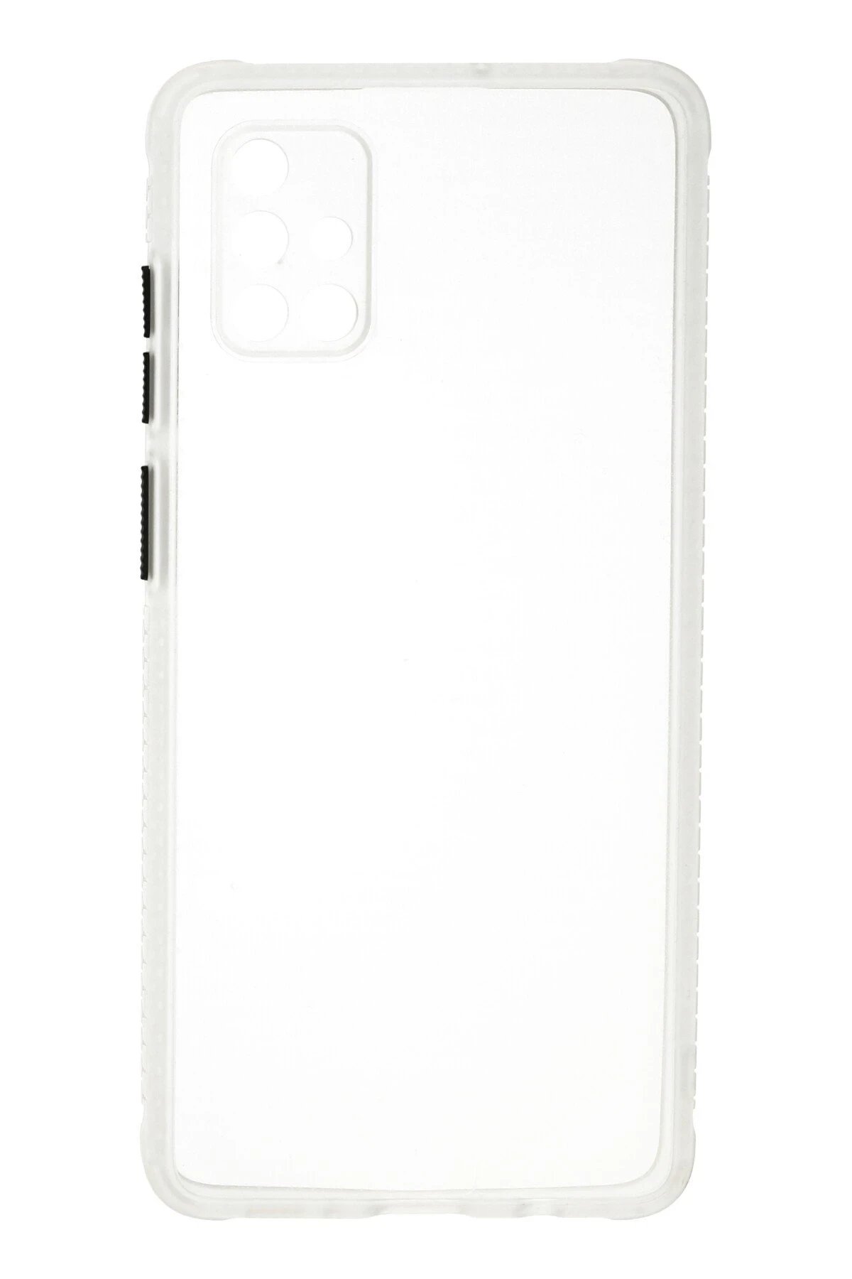 Newface Samsung Galaxy A71 Kılıf Miami Şeffaf Silikon - Şeffaf