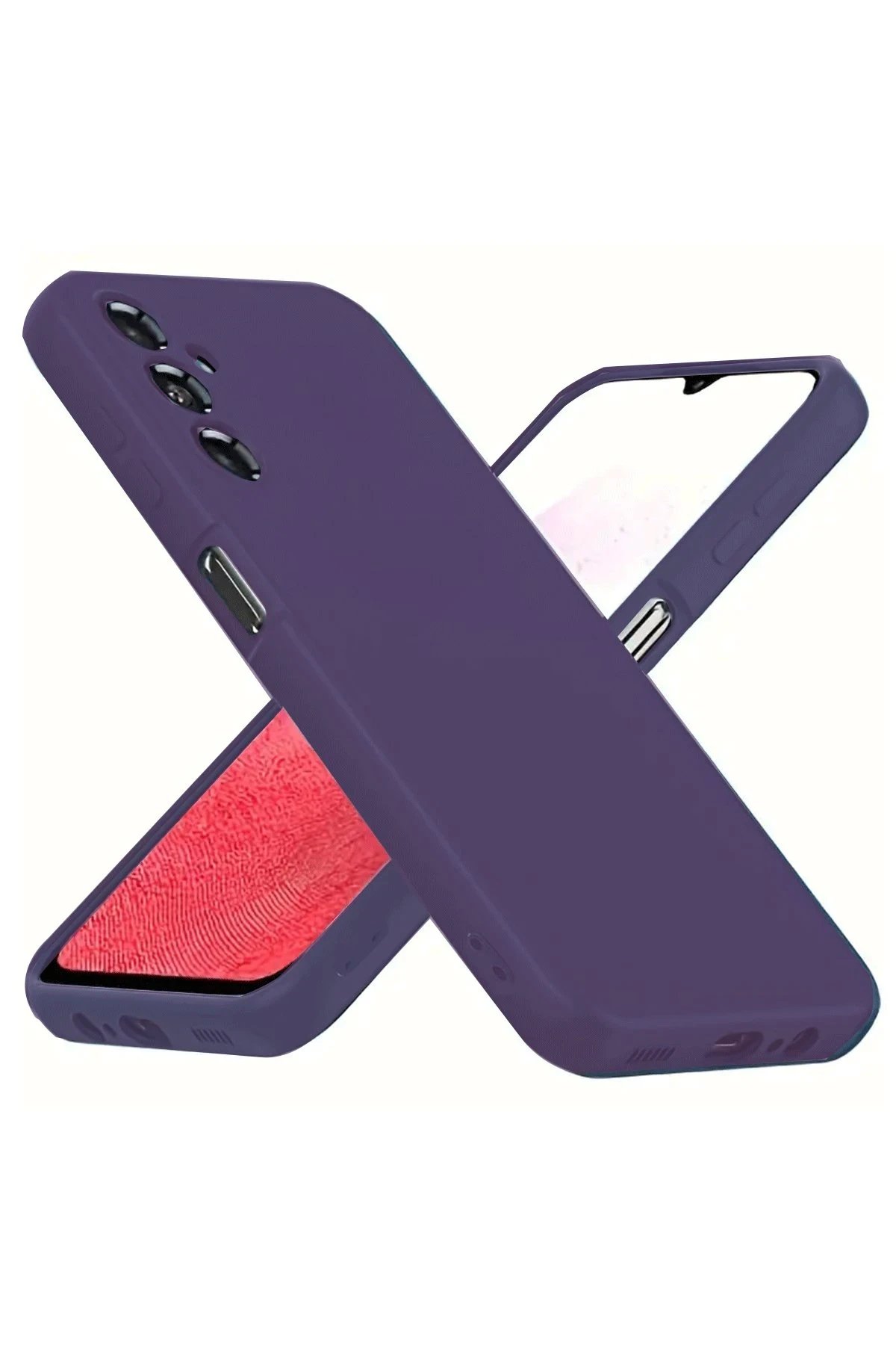 Newface Samsung Galaxy A34 5G Kılıf First Silikon - Mor