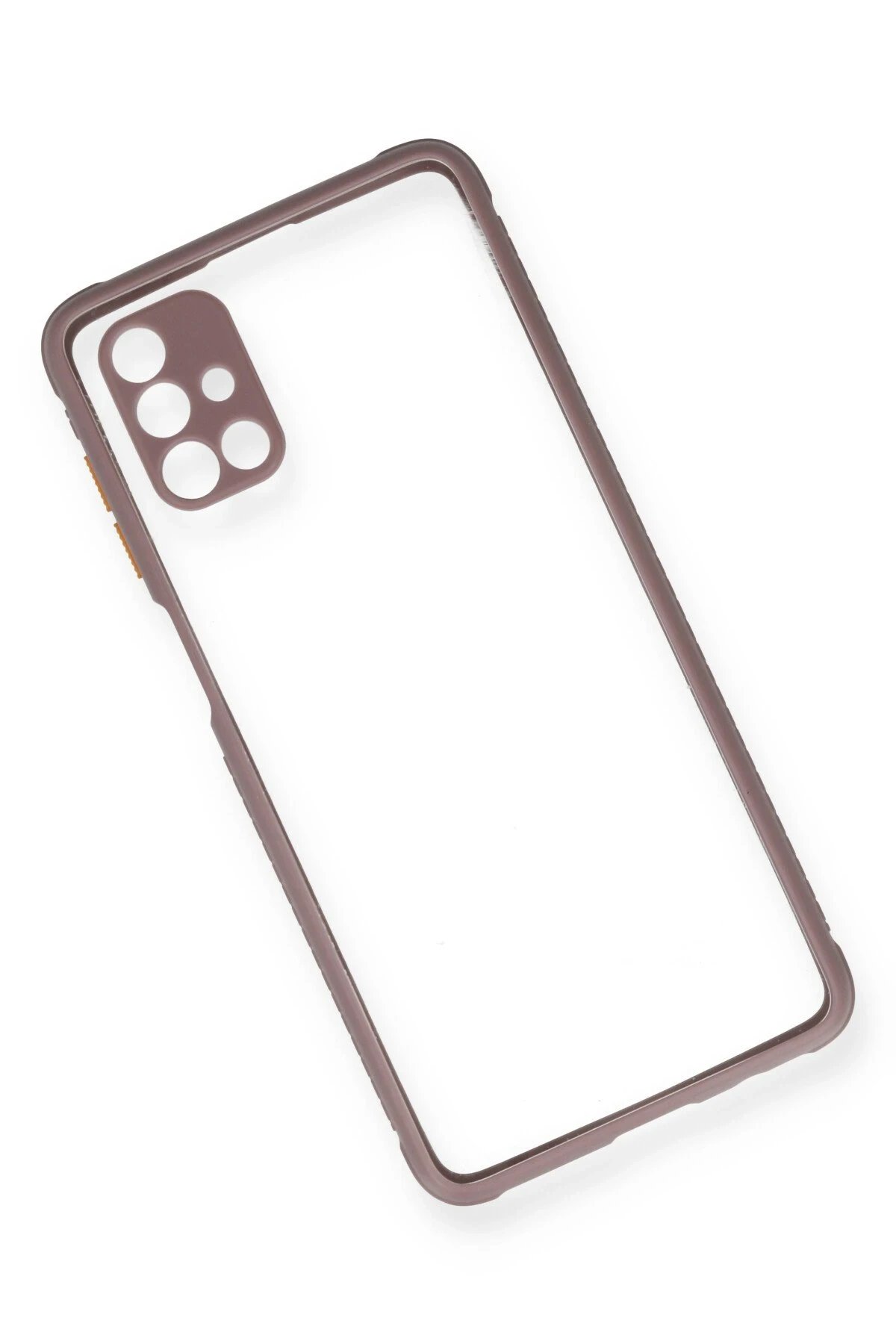 Newface Samsung Galaxy M51 Kılıf Miami Şeffaf Silikon - Açık Mor