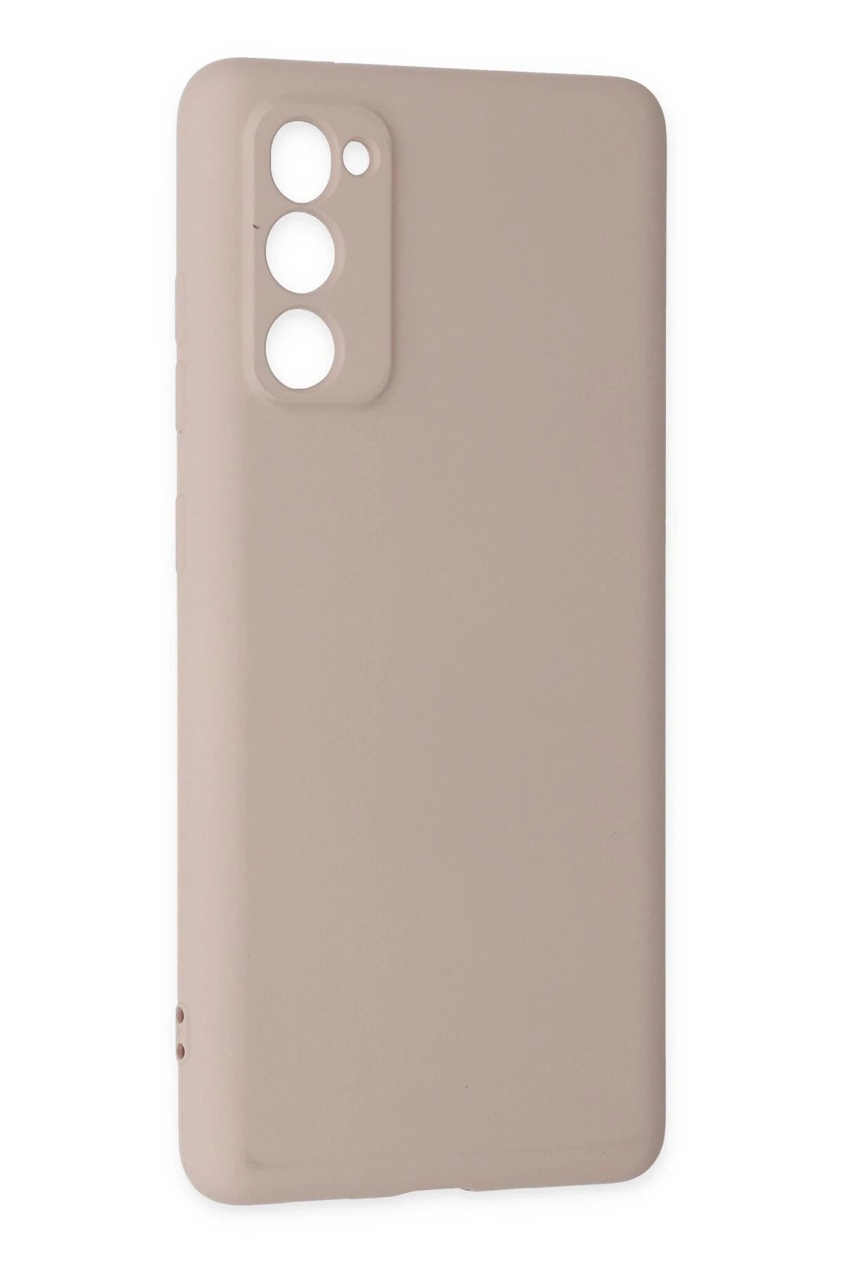 Newface Samsung Galaxy S20 FE Kılıf Nano içi Kadife Silikon - Pudra