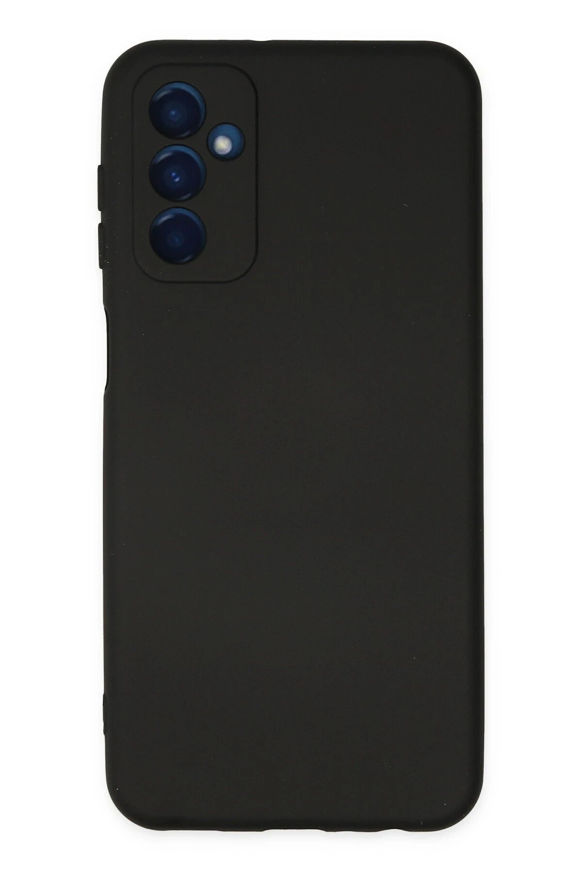 Newface Samsung Galaxy M23 Kılıf Nano içi Kadife Silikon - Siyah