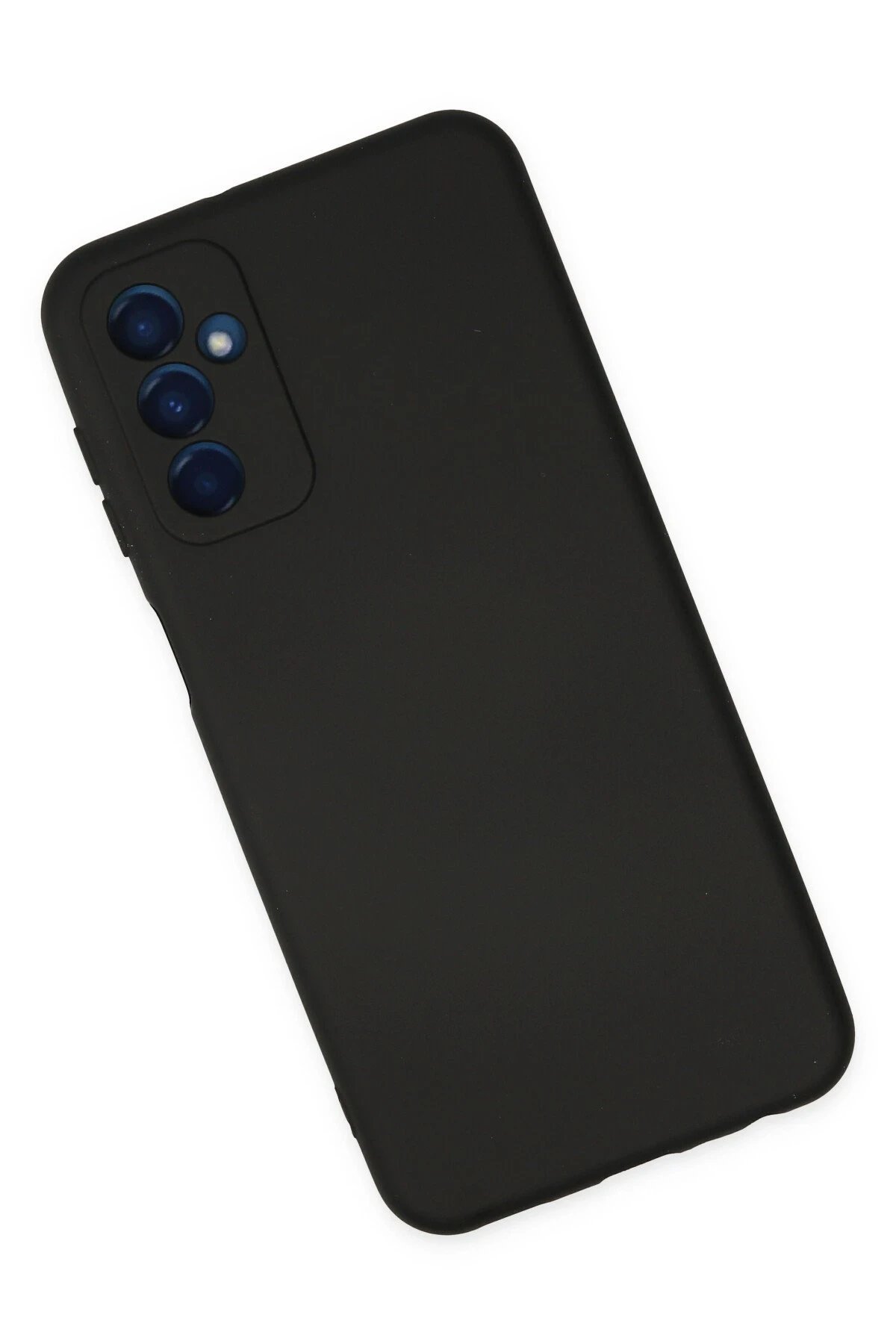 Newface Samsung Galaxy M23 Kılıf Nano içi Kadife Silikon - Siyah