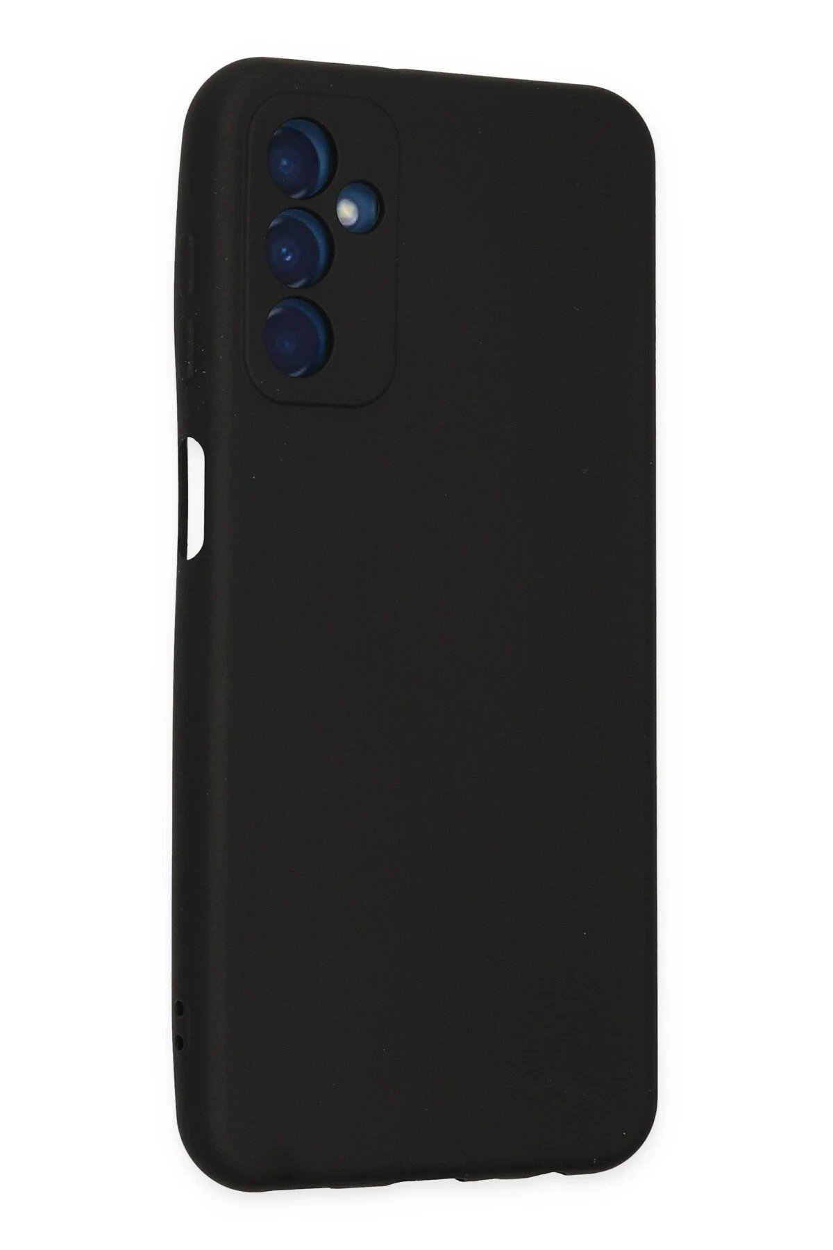 Newface Samsung Galaxy M23 Kılıf Nano içi Kadife Silikon - Siyah