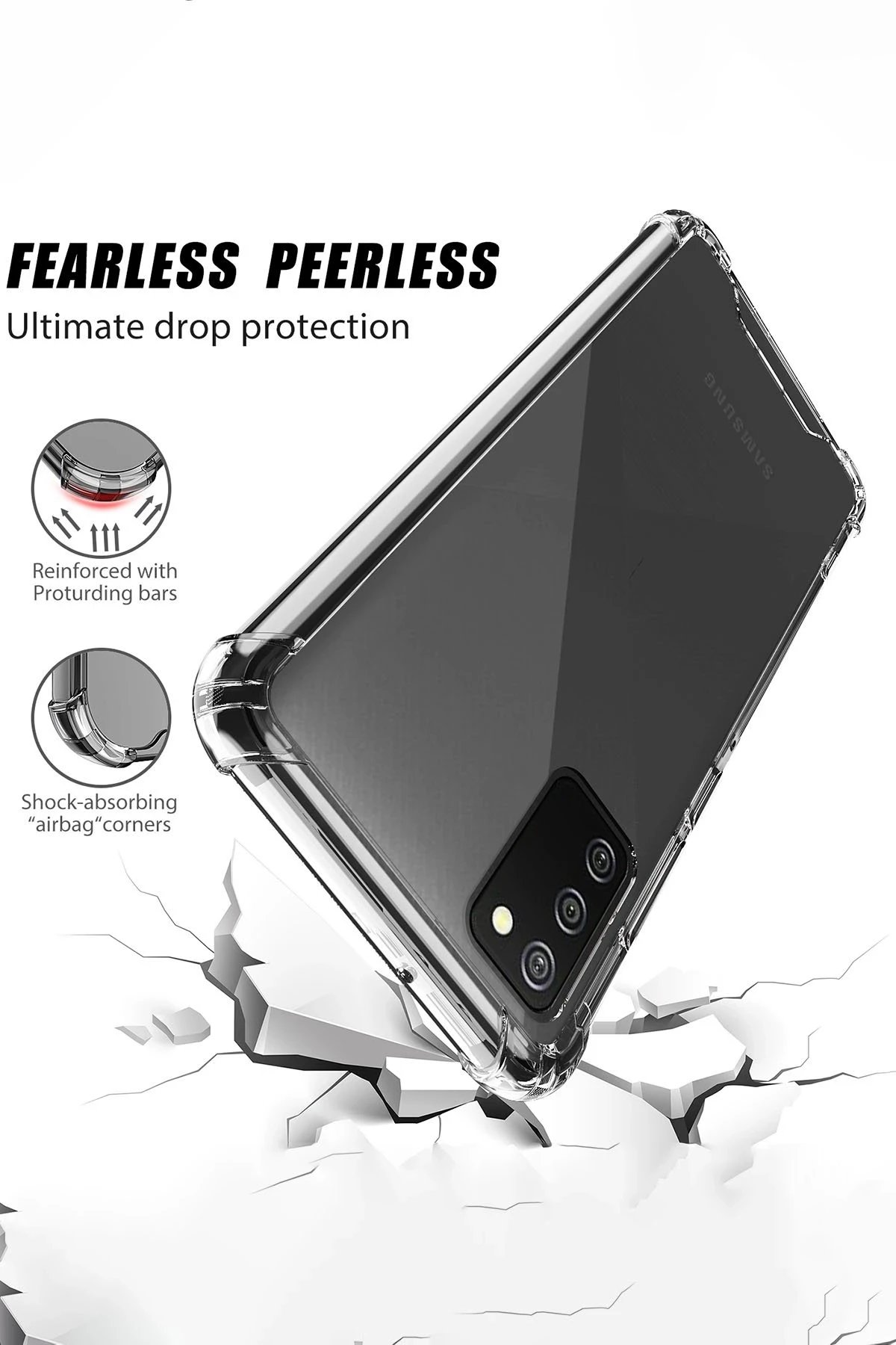 Newface Samsung Galaxy A02S Kılıf Olex Tpu Silikon