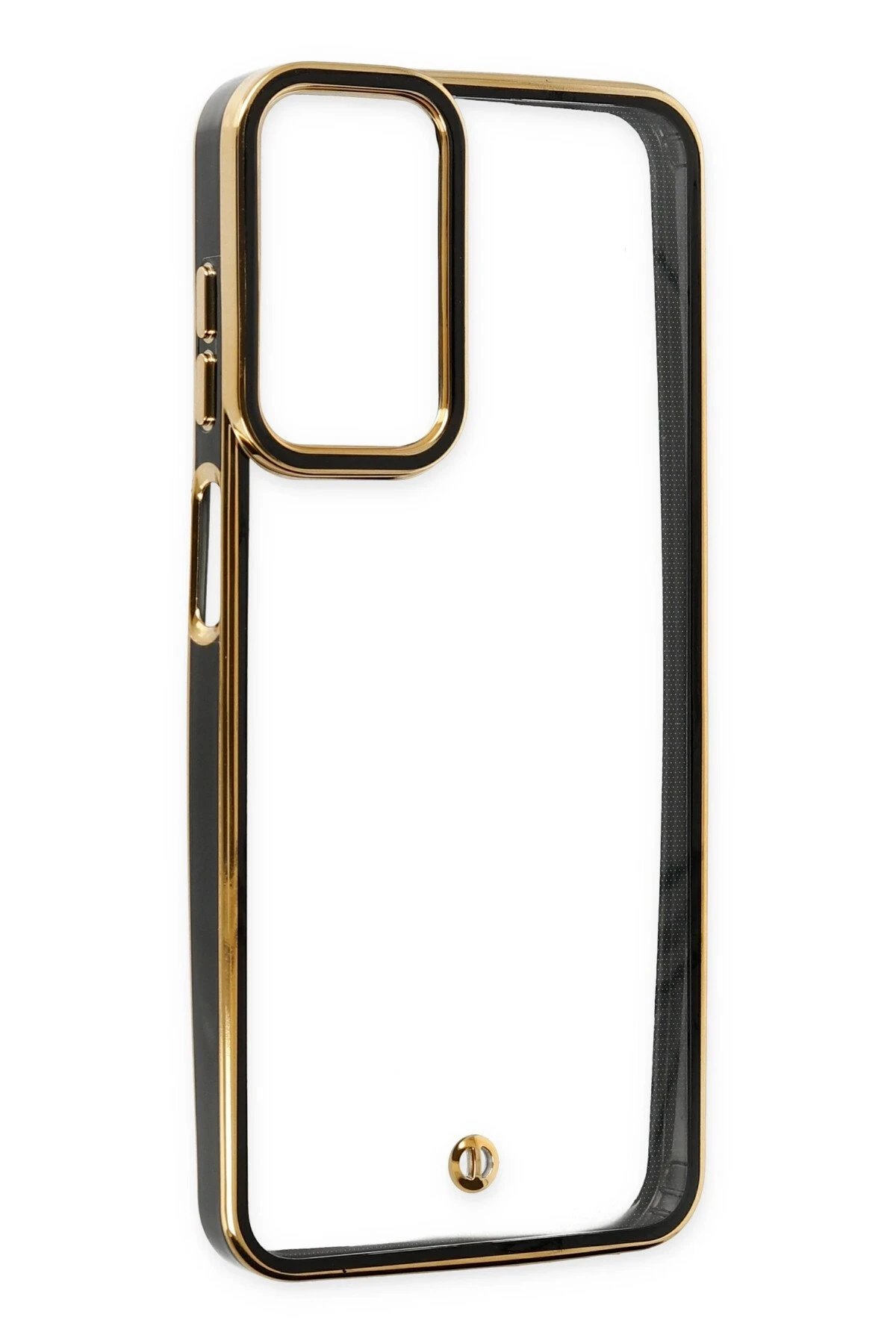 Newface Samsung Galaxy M23 Kılıf Liva Lens Silikon - Siyah