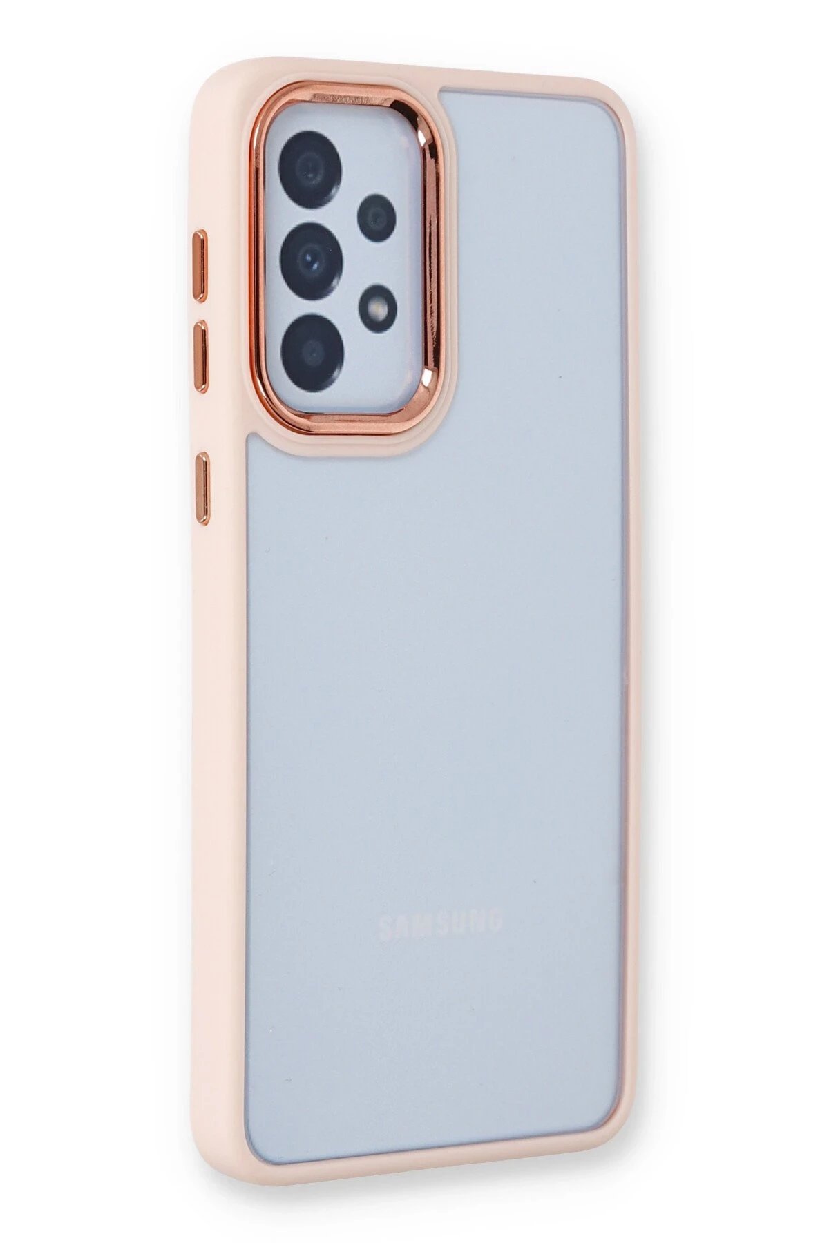 Newface Samsung Galaxy A53 5G Kılıf Dora Kapak - Pudra