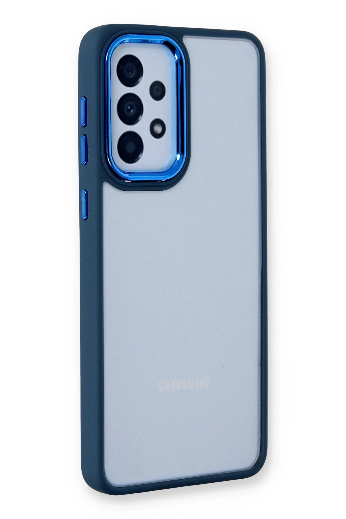 Newface Samsung Galaxy A73 5G Kılıf Dora Kapak - Mavi