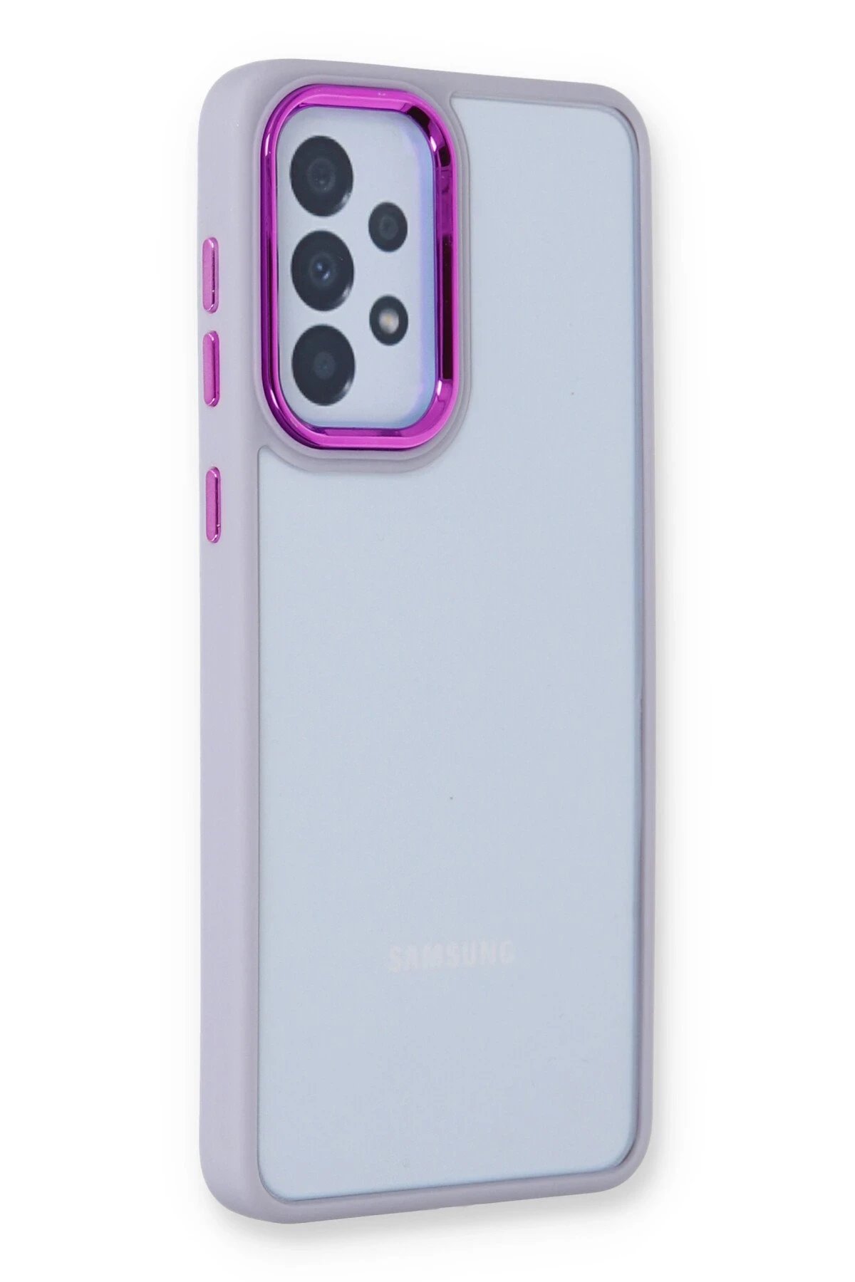 Newface Samsung Galaxy A73 5G Kılıf Dora Kapak - Lila