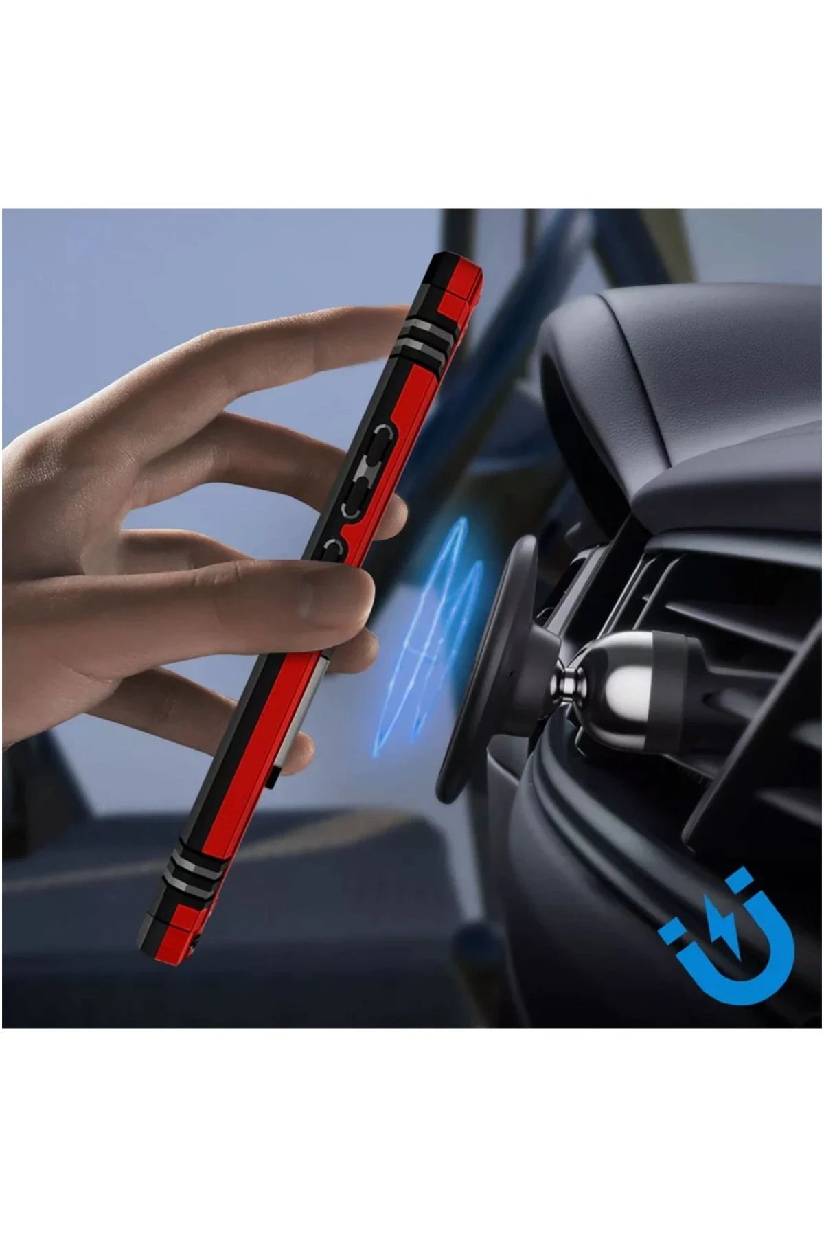 Newface Samsung Galaxy A54 5G Kılıf Sofya Yüzüklü Silikon Kapak - Rose