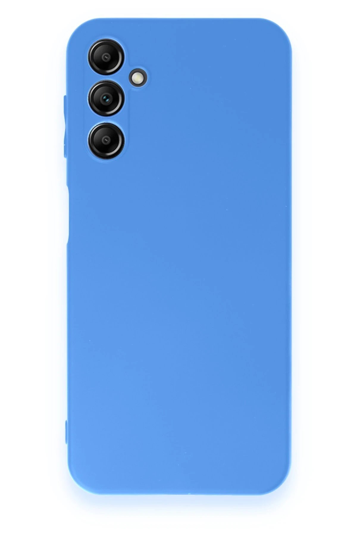 Newface Samsung Galaxy A24 4G Kılıf First Silikon - Mavi