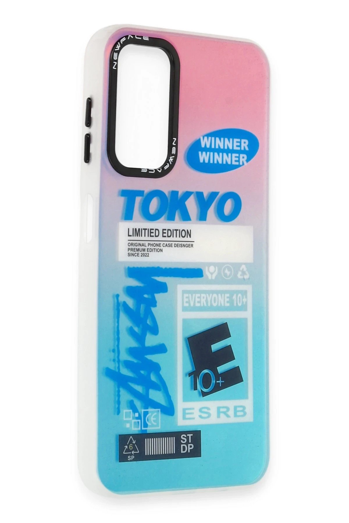 Newface Samsung Galaxy A14 4G Kılıf Estoril Desenli Kapak - Estoril - 1