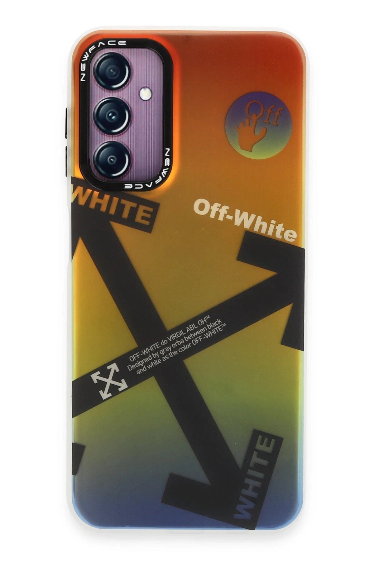 Newface Samsung Galaxy A24 4G Kılıf Estoril Desenli Kapak - Estoril - 5