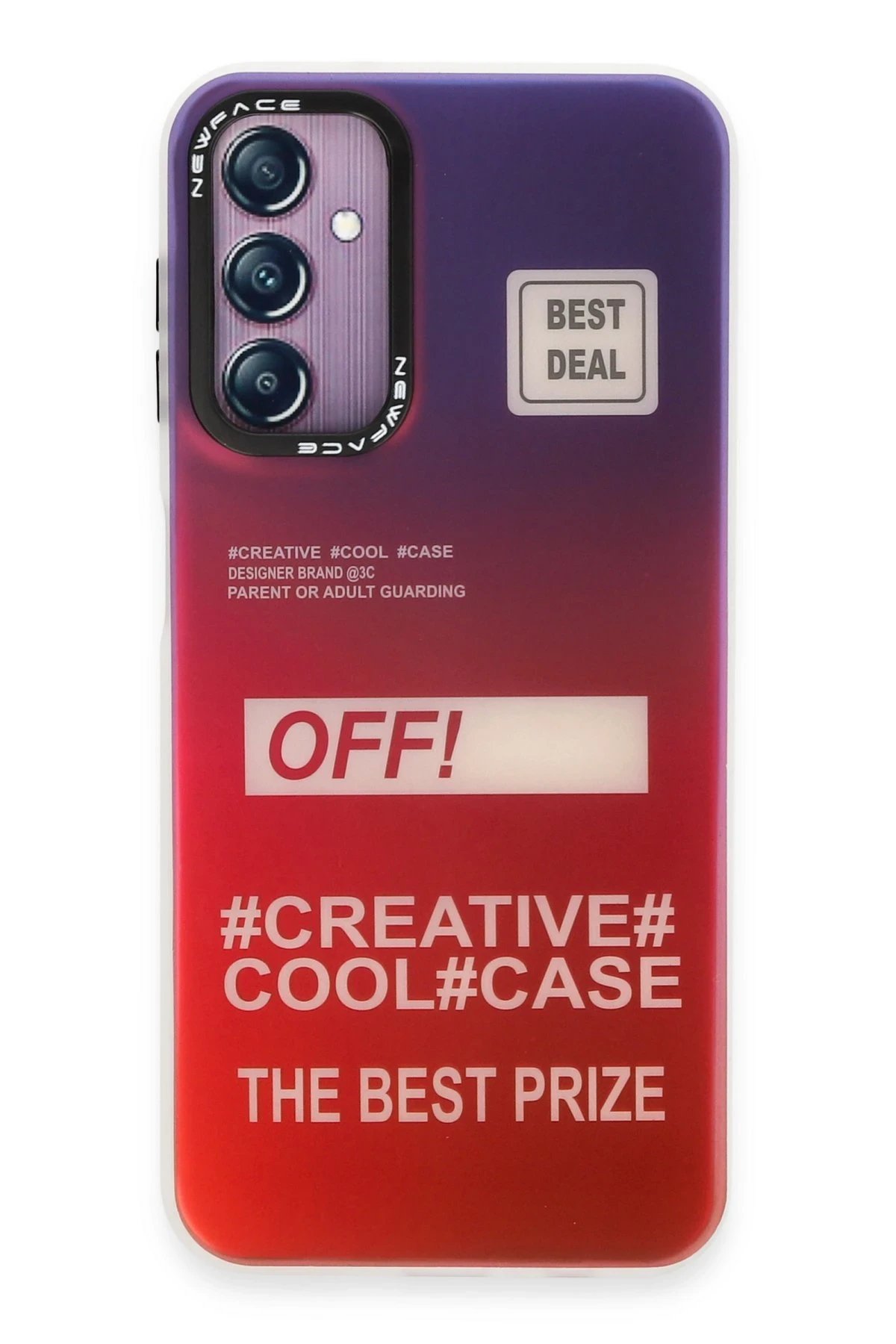 Newface Samsung Galaxy A24 4G Kılıf Estoril Desenli Kapak - Estoril - 9