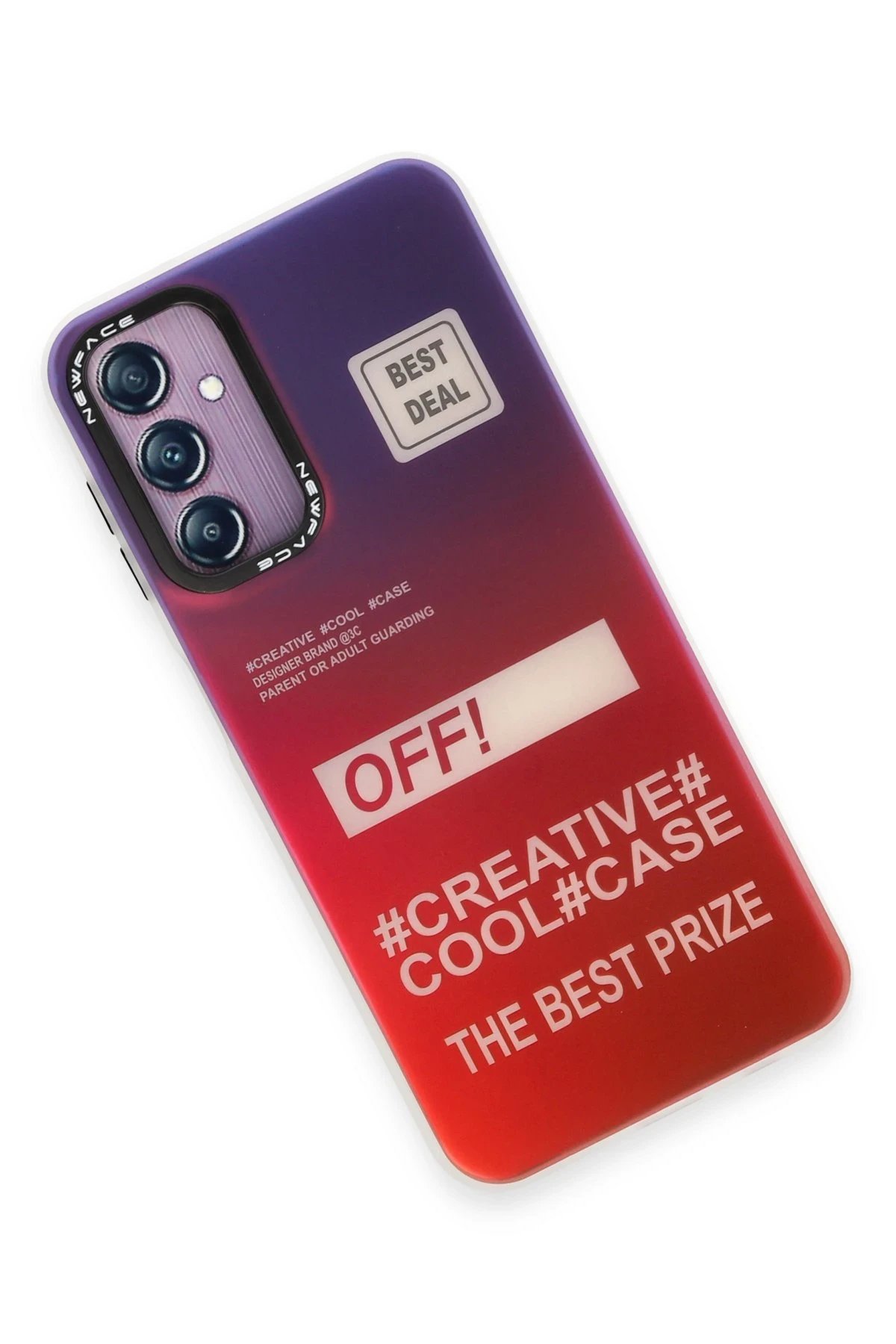 Newface Samsung Galaxy A24 4G Kılıf Estoril Desenli Kapak - Estoril - 9