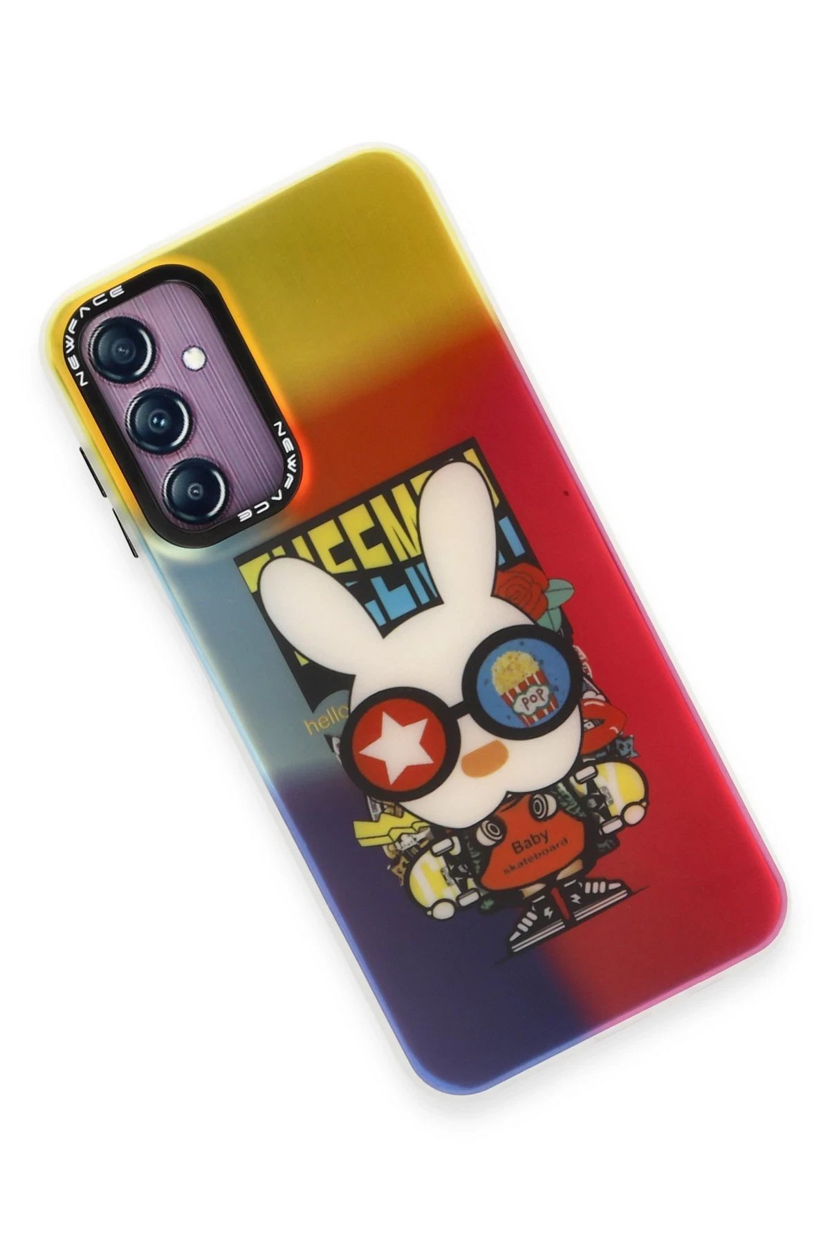 Newface Samsung Galaxy A24 4G Kılıf Estoril Desenli Kapak - Estoril - 10