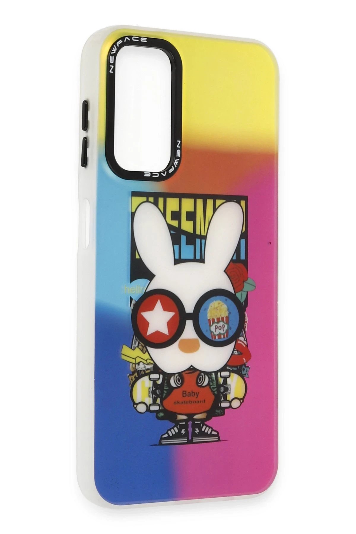 Newface Samsung Galaxy A24 4G Kılıf Estoril Desenli Kapak - Estoril - 10