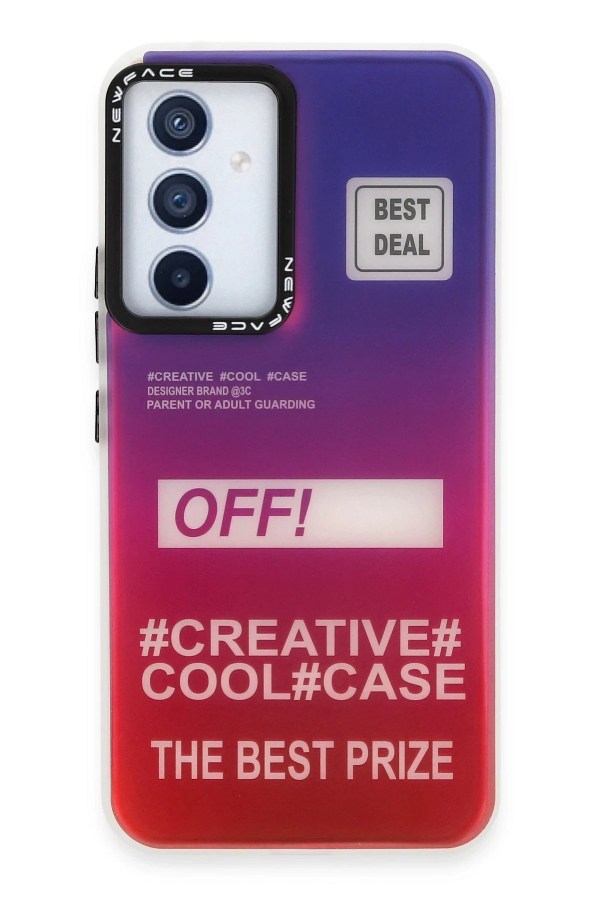 Newface Samsung Galaxy A54 5G Kılıf Estoril Desenli Kapak - Estoril - 9