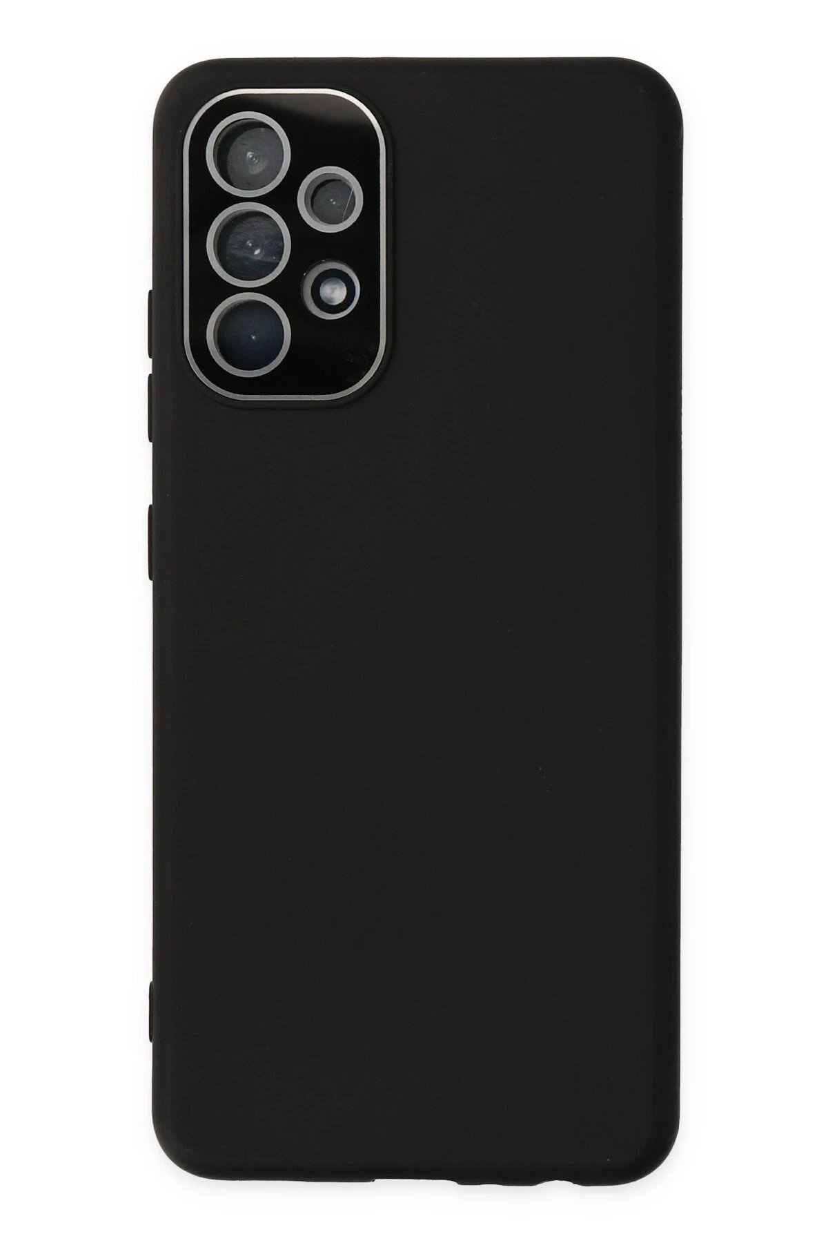 Newface Samsung Galaxy A53 5G Kılıf Lansman Glass Kapak - Siyah