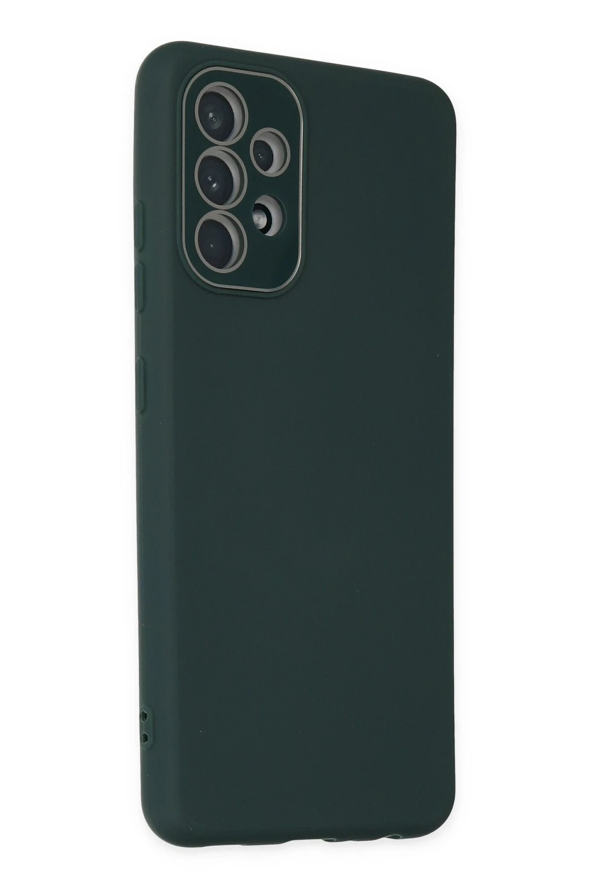 Newface Samsung Galaxy A53 5G Kılıf Lansman Glass Kapak - Koyu Yeşil