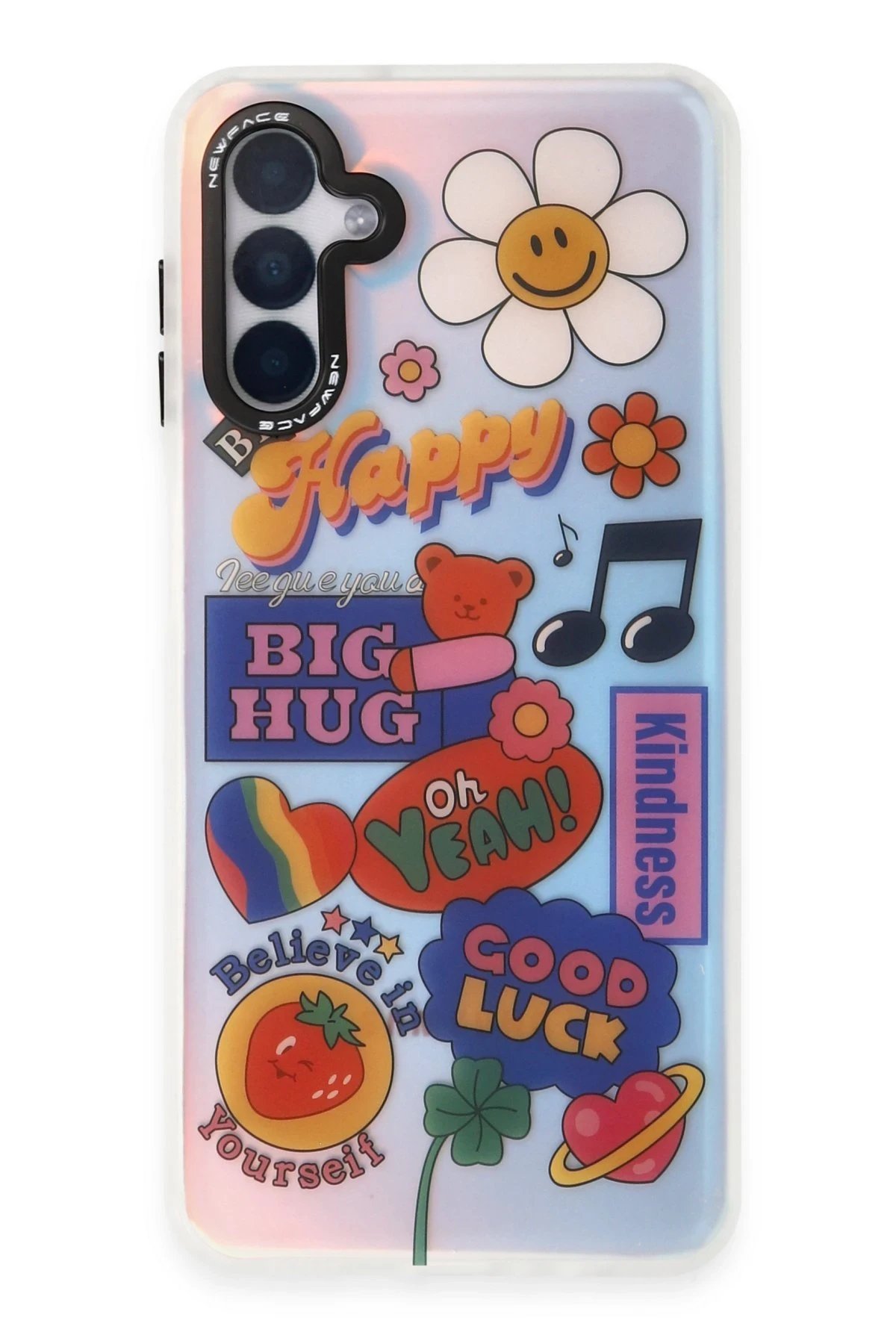 Newface Samsung Galaxy A04S Kılıf Estoril Desenli Kapak - Estoril - 15