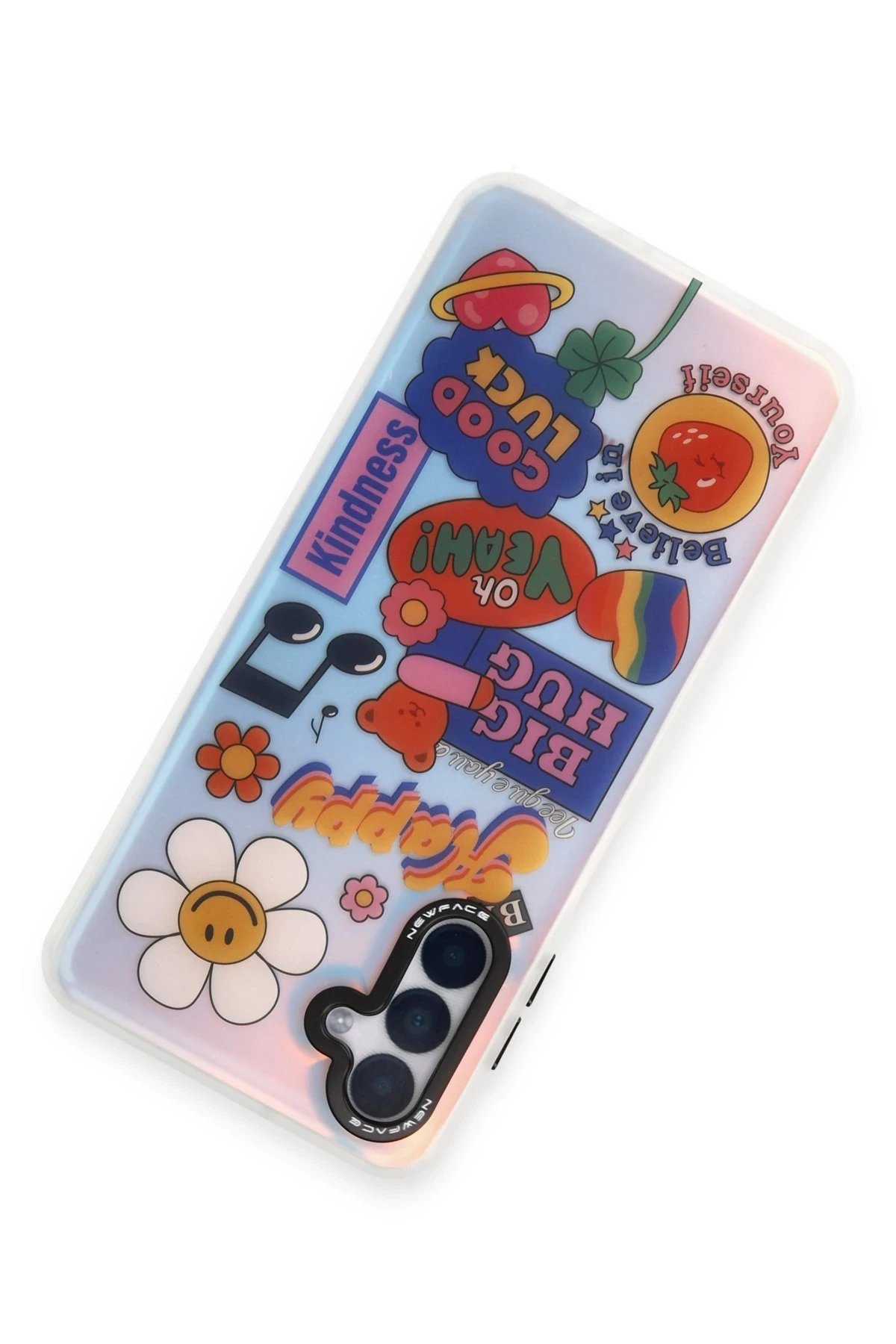 Newface Samsung Galaxy A04S Kılıf Estoril Desenli Kapak - Estoril - 15