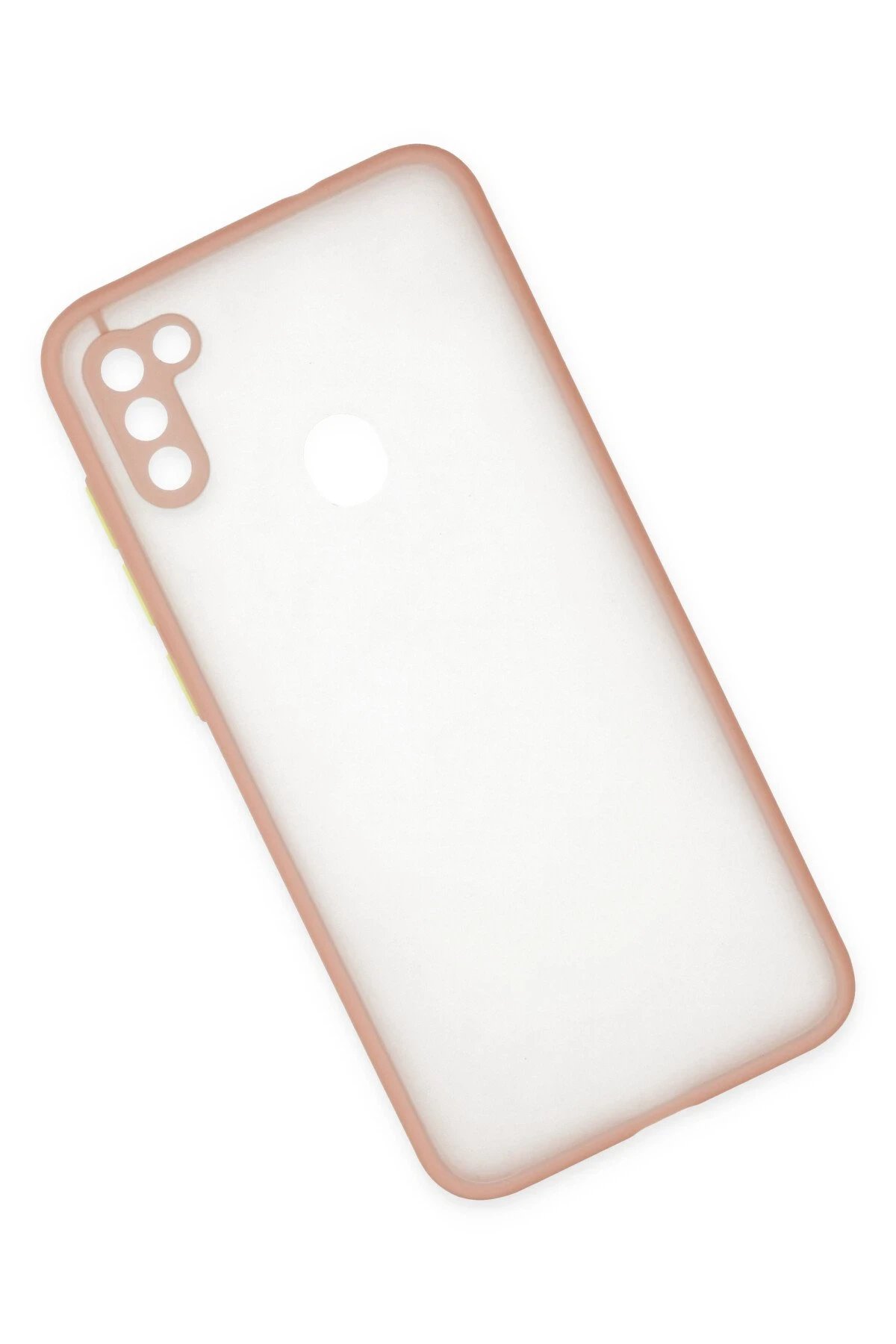 Newface Samsung Galaxy A11 Kılıf Montreal Silikon Kapak - Pembe