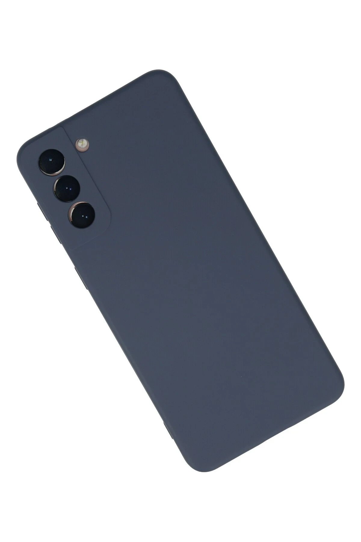 Newface Samsung Galaxy S21 Plus Kılıf Nano içi Kadife Silikon - Gri