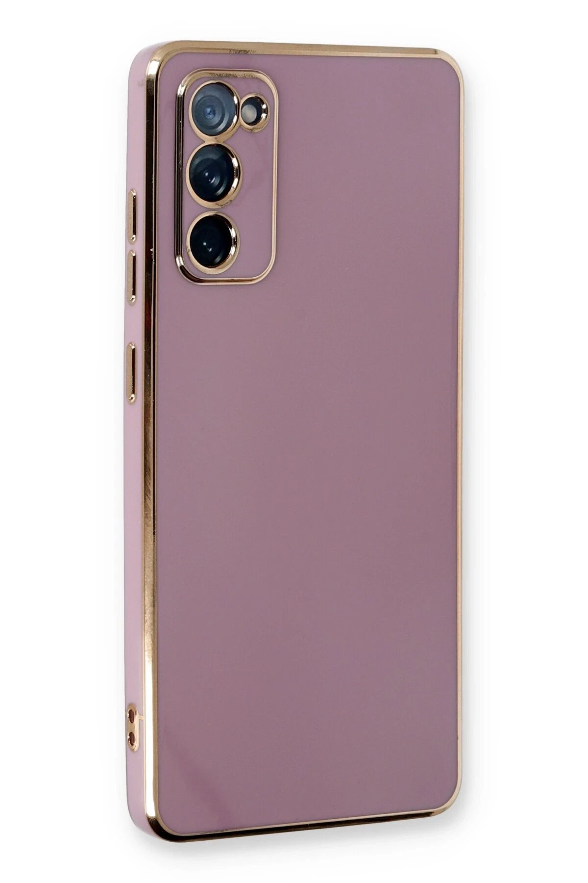 Newface Samsung Galaxy S20 FE Kılıf Volet Silikon - Mor