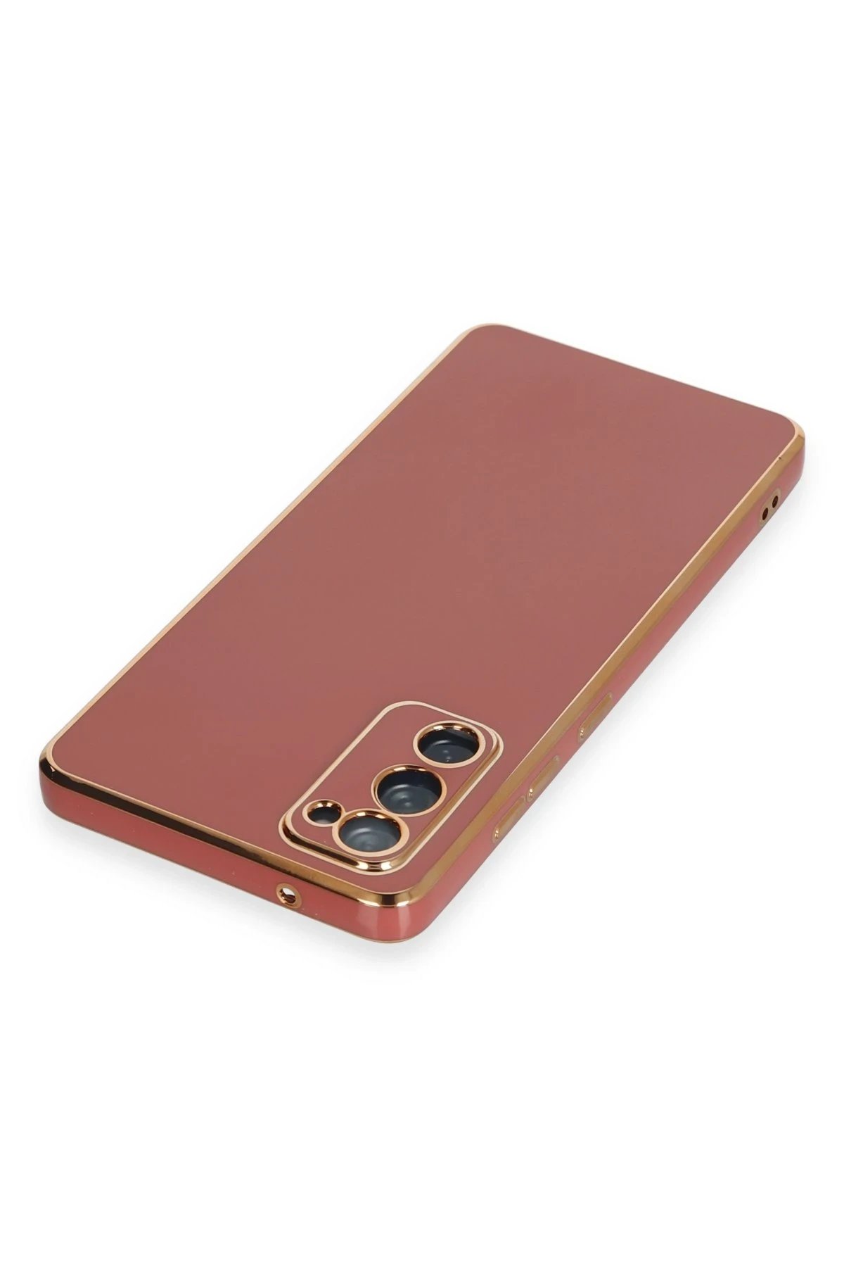 Newface Samsung Galaxy S20 FE Kılıf Volet Silikon - Kırmızı