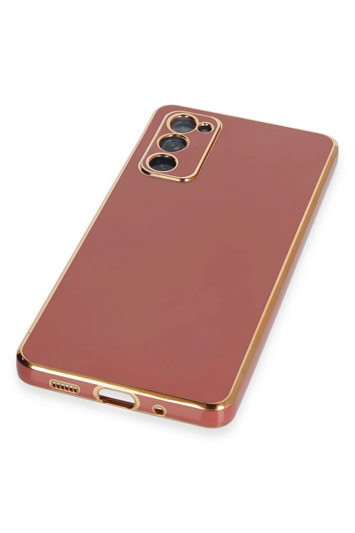 Newface Samsung Galaxy S20 FE Kılıf Volet Silikon - Kırmızı