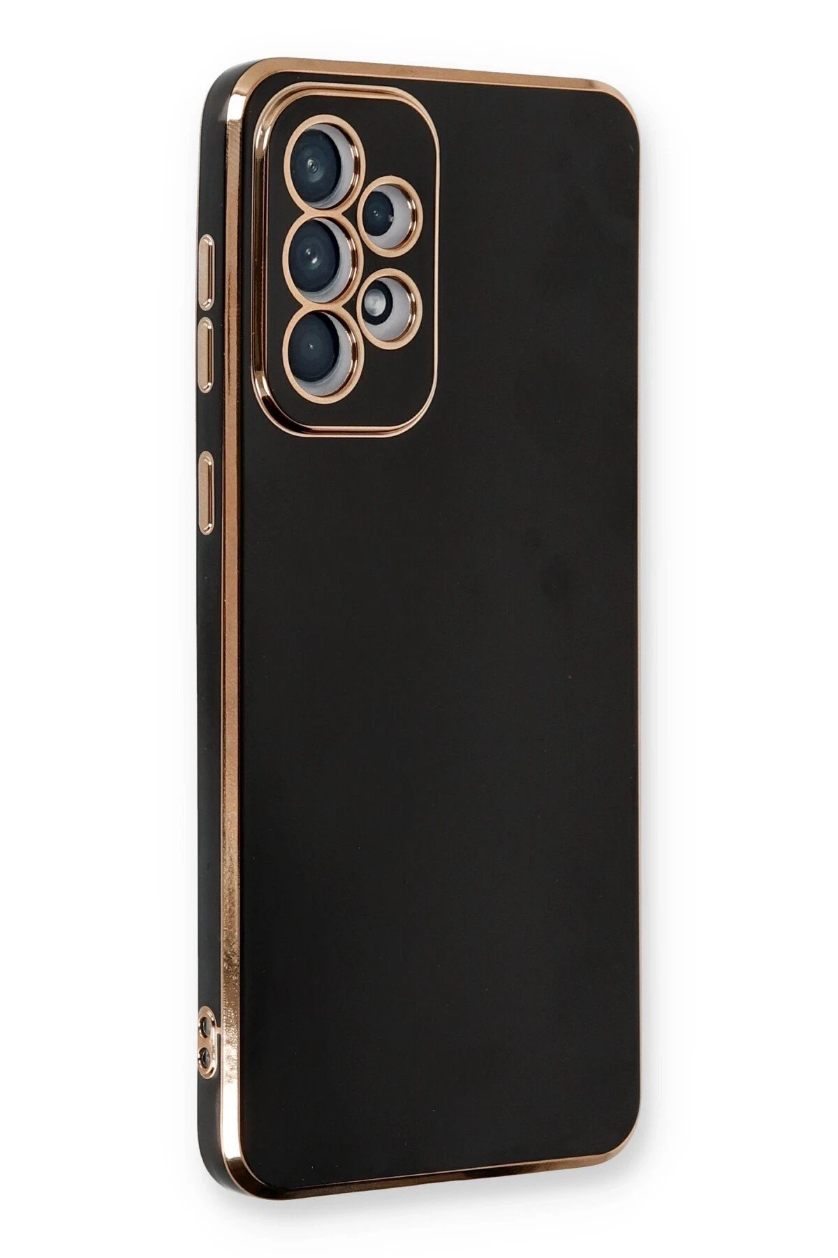 Newface Samsung Galaxy A53 5G Kılıf Volet Silikon - Siyah