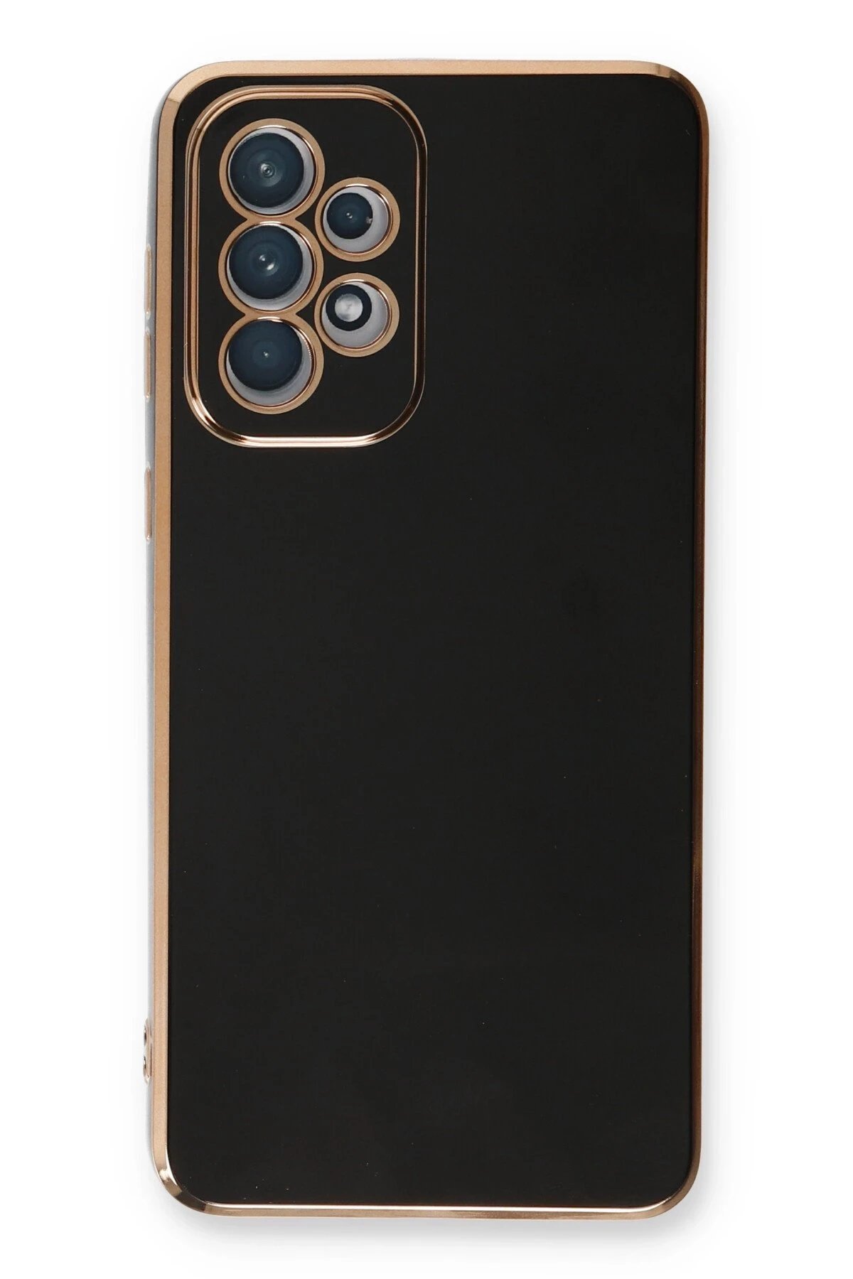 Newface Samsung Galaxy A53 5G Kılıf Volet Silikon - Siyah