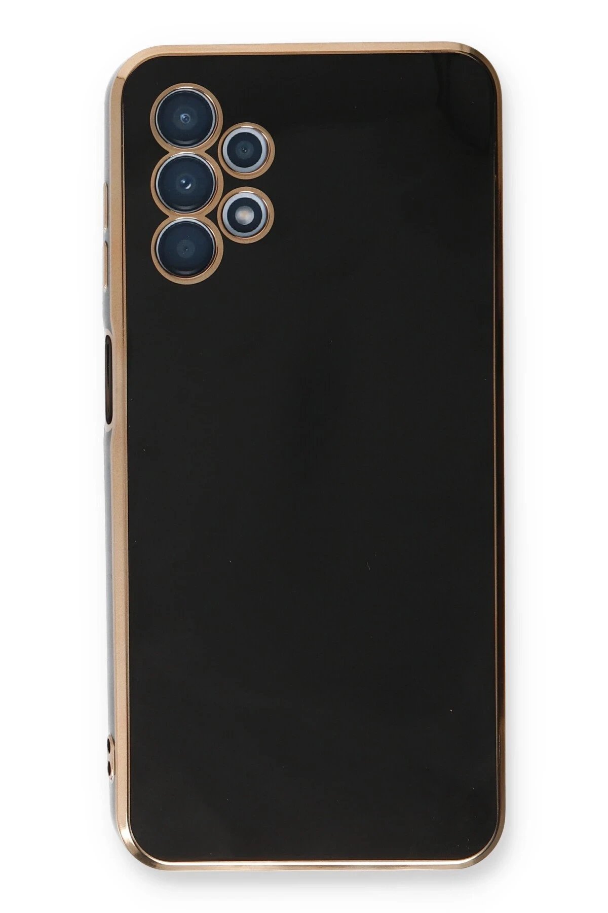 Newface Samsung Galaxy A13 4G Kılıf Volet Silikon - Siyah