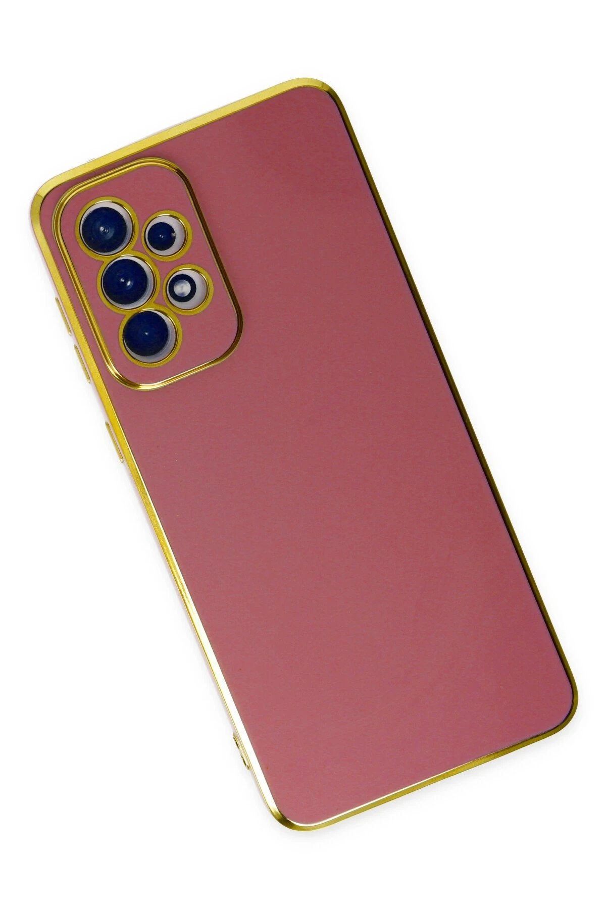 Newface Samsung Galaxy A23 4G Kılıf Volet Silikon - Kırmızı