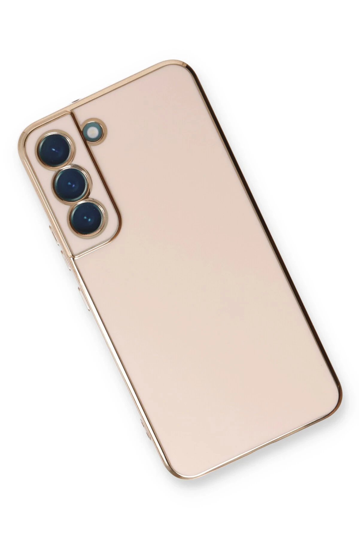 Newface Samsung Galaxy S21 FE Kılıf Volet Silikon - Pembe