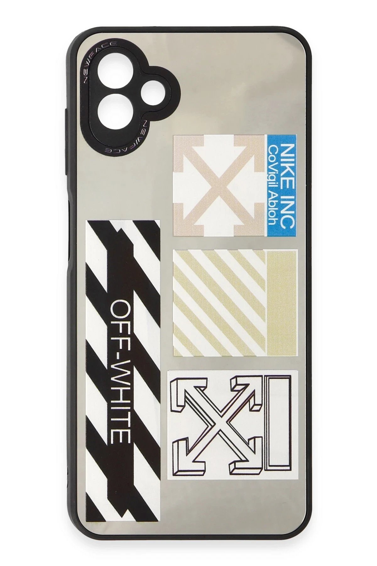 Newface Samsung Galaxy A04 Kılıf Mirror Desenli Kapak - Mirror - 6