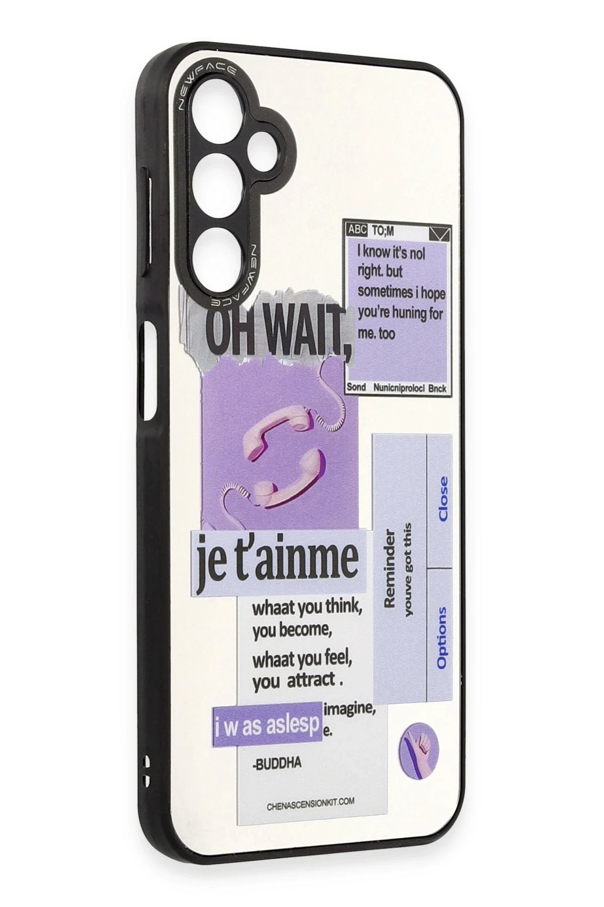 Newface Samsung Galaxy A04S Kılıf Mirror Desenli Kapak - Mirror - 4