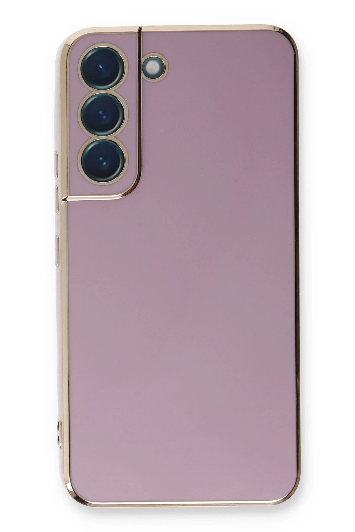 Newface Samsung Galaxy S22 Plus Kılıf Volet Silikon - Mor