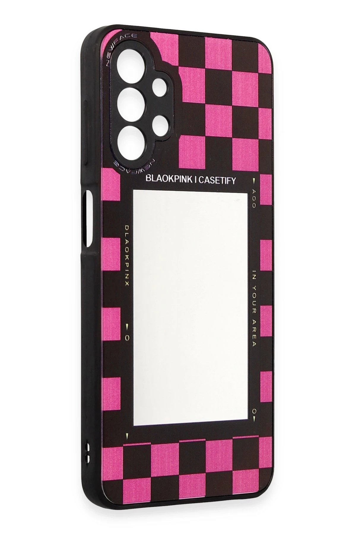 Newface Samsung Galaxy A13 4G Kılıf Mirror Desenli Kapak - Mirror - 8