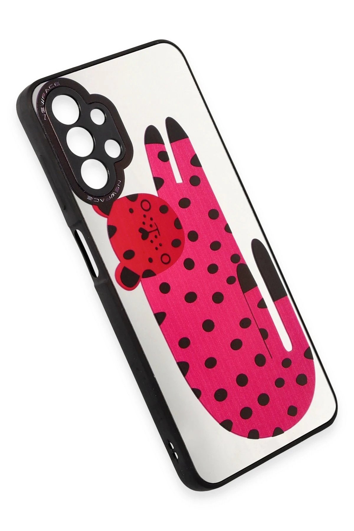 Newface Samsung Galaxy A13 4G Kılıf Mirror Desenli Kapak - Mirror - 12