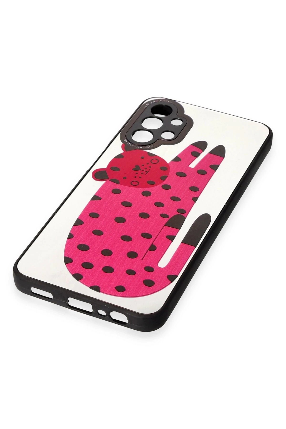 Newface Samsung Galaxy A13 4G Kılıf Mirror Desenli Kapak - Mirror - 12