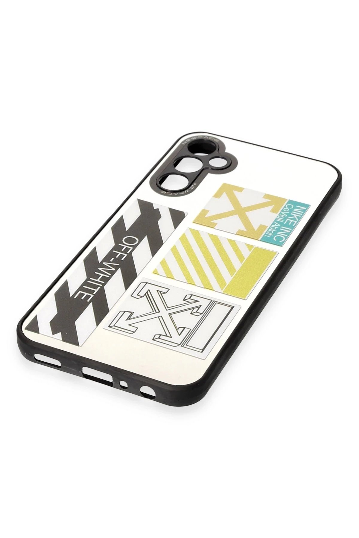 Newface Samsung Galaxy A14 4G Kılıf Mirror Desenli Kapak - Mirror - 6