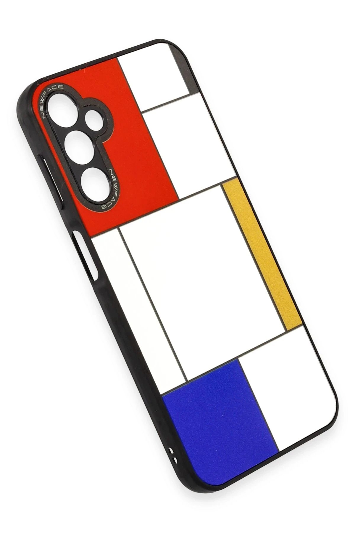 Newface Samsung Galaxy A14 4G Kılıf Mirror Desenli Kapak - Mirror - 9