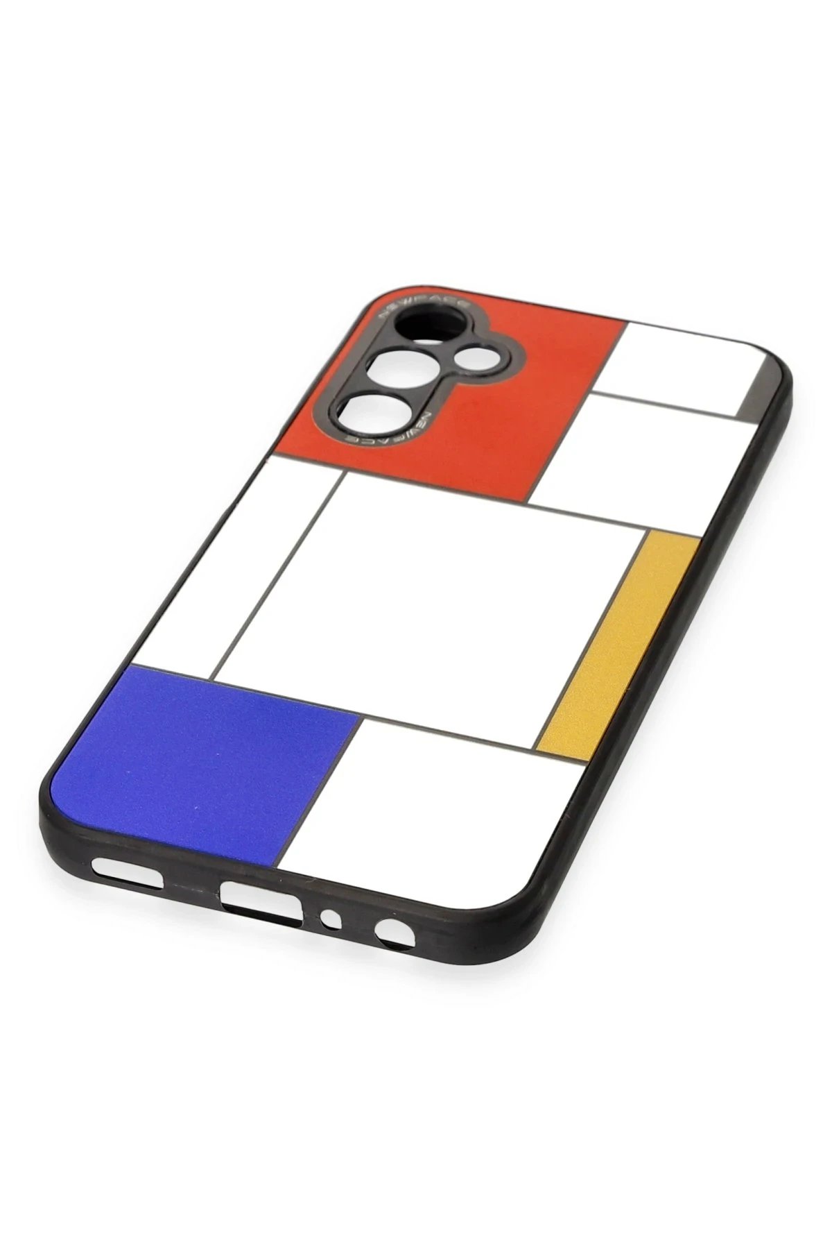 Newface Samsung Galaxy A14 4G Kılıf Mirror Desenli Kapak - Mirror - 9